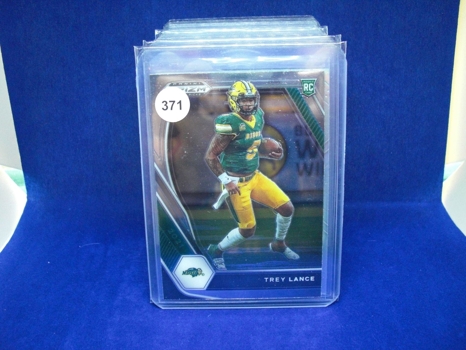 Trey Lance rookie card (1 of 1)