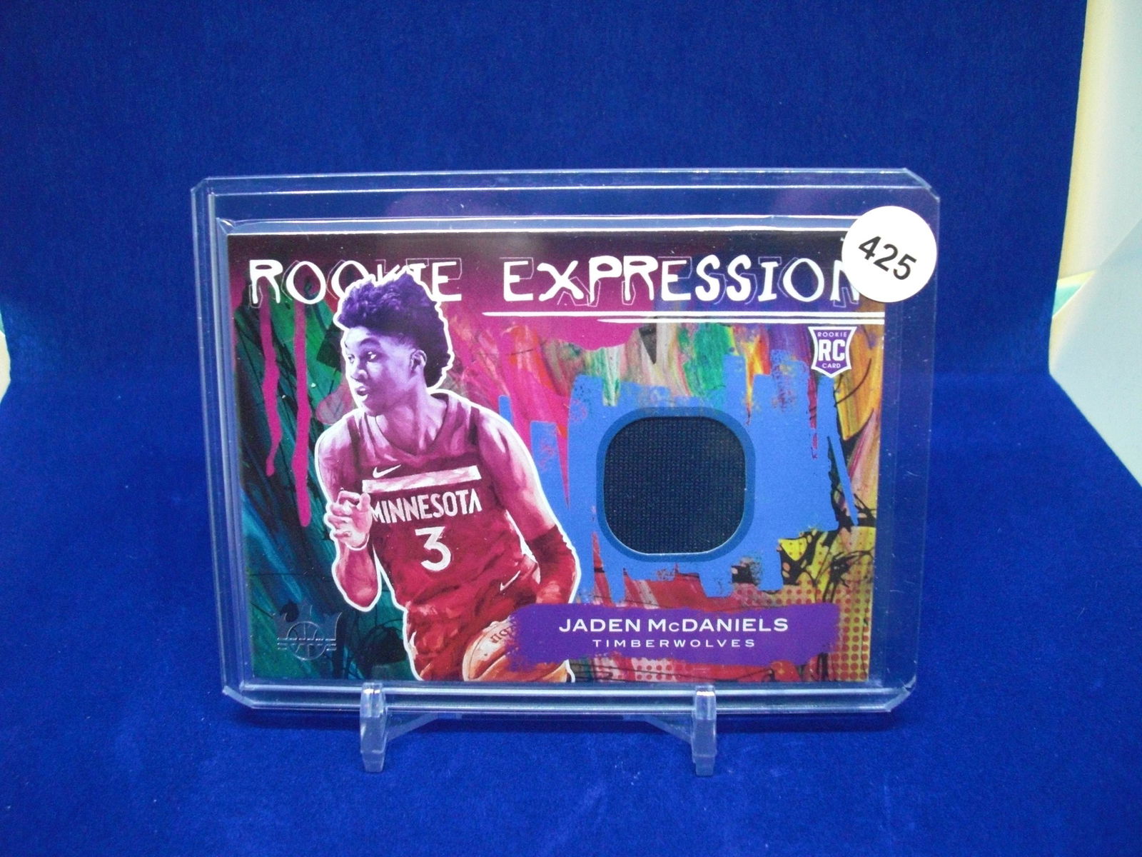 jaden mcdaniels rookie jersey card (1 of 1)