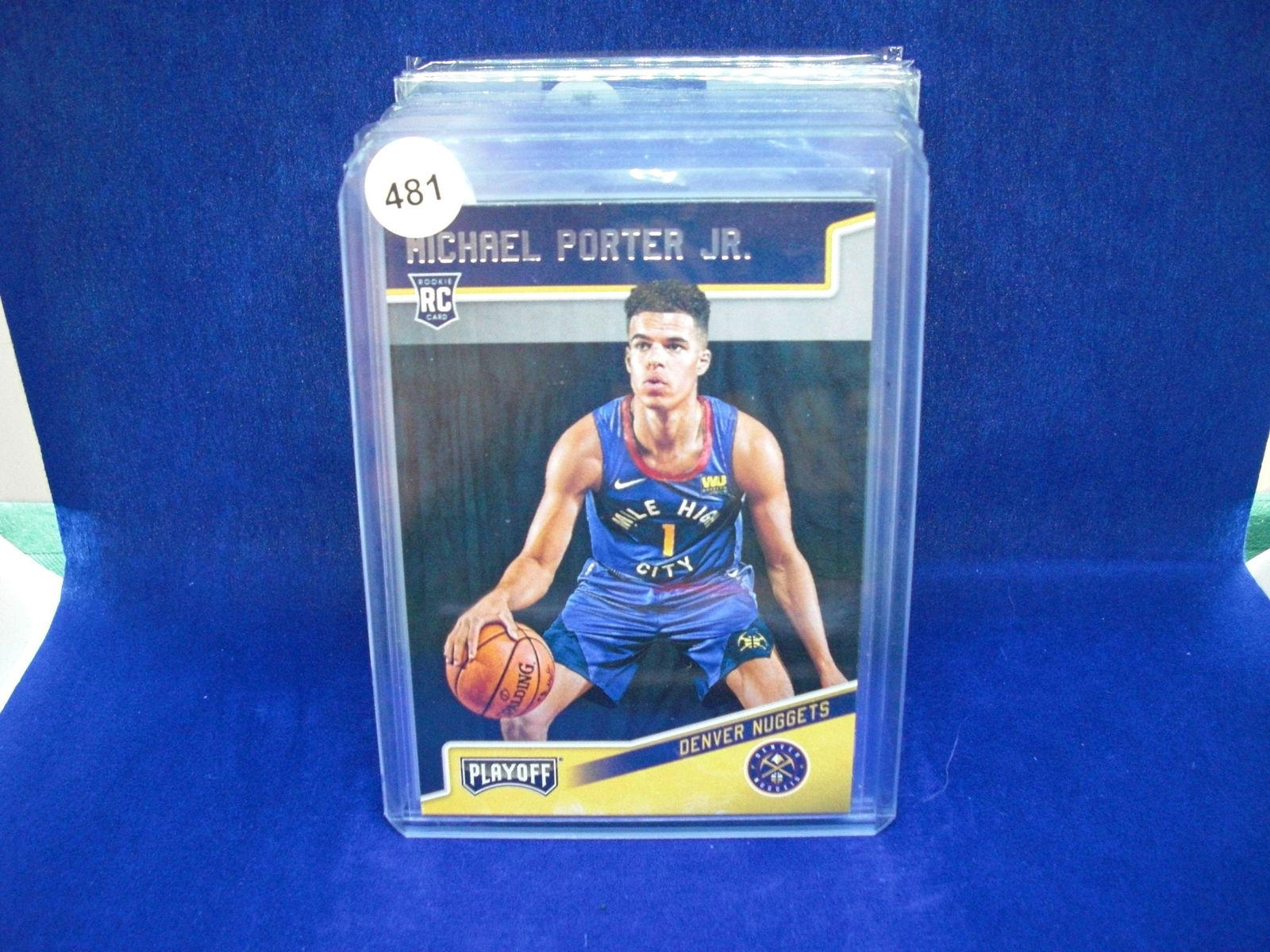 michael porter jr rookie card (1 of 1)