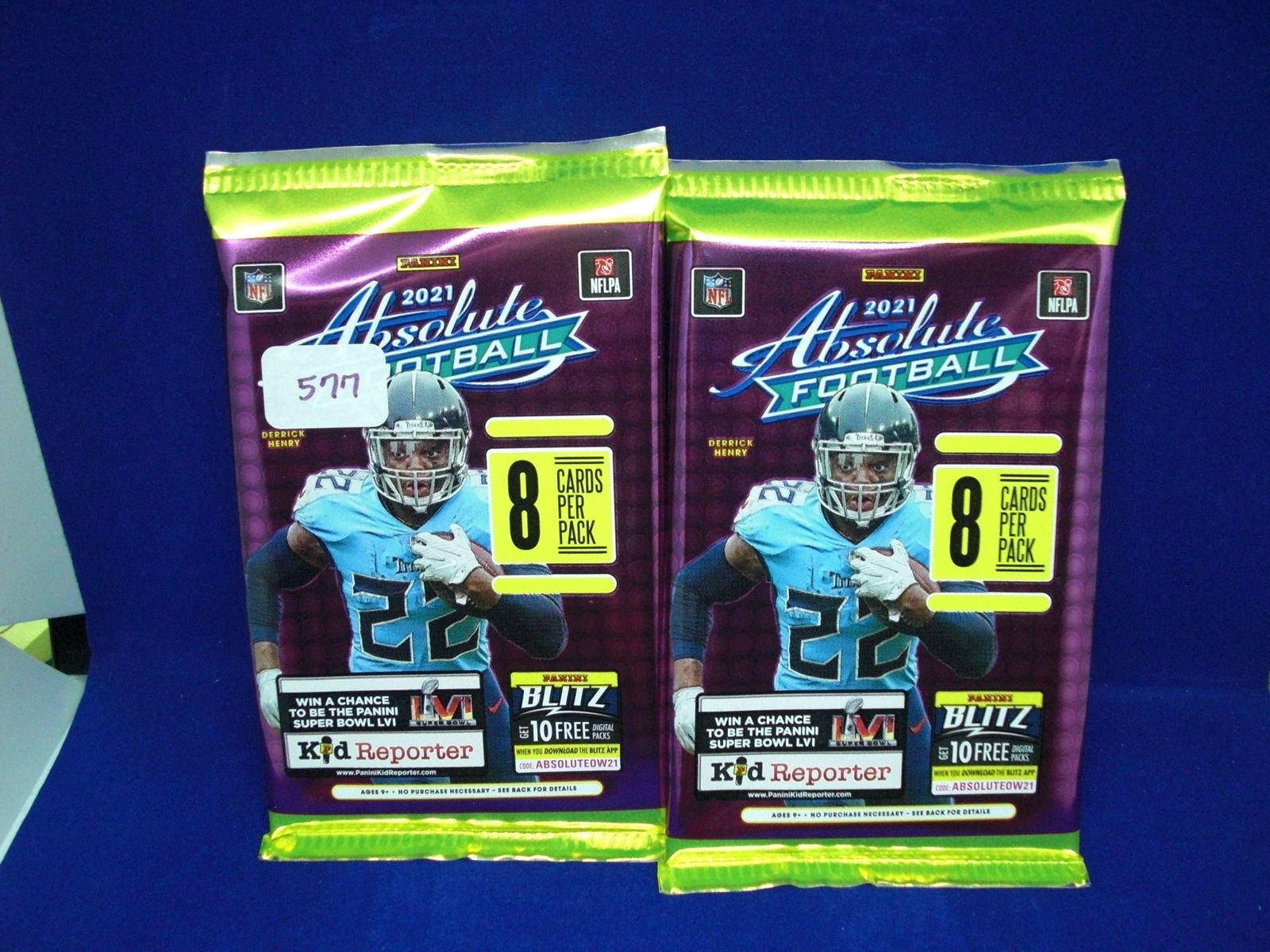 2021 panini absolute football packss (1 of 1)
