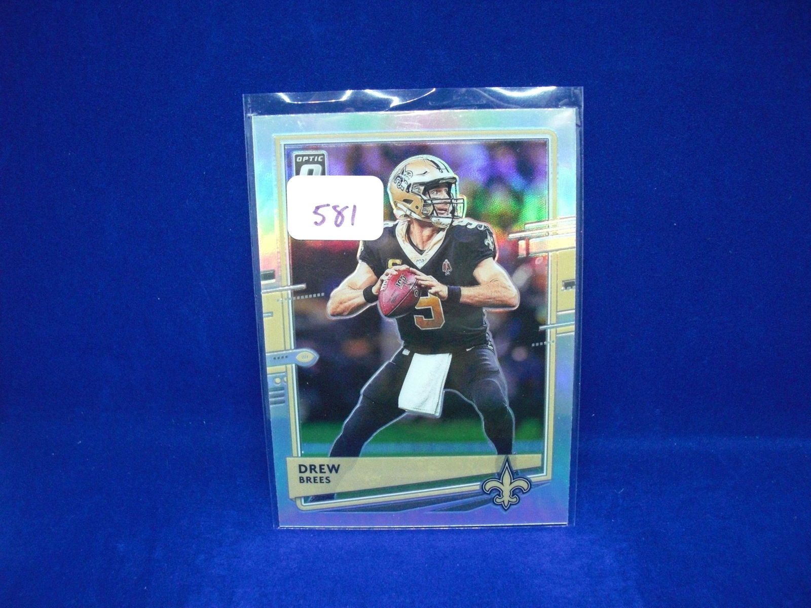 drew brees optic silver holo prizm (1 of 1)