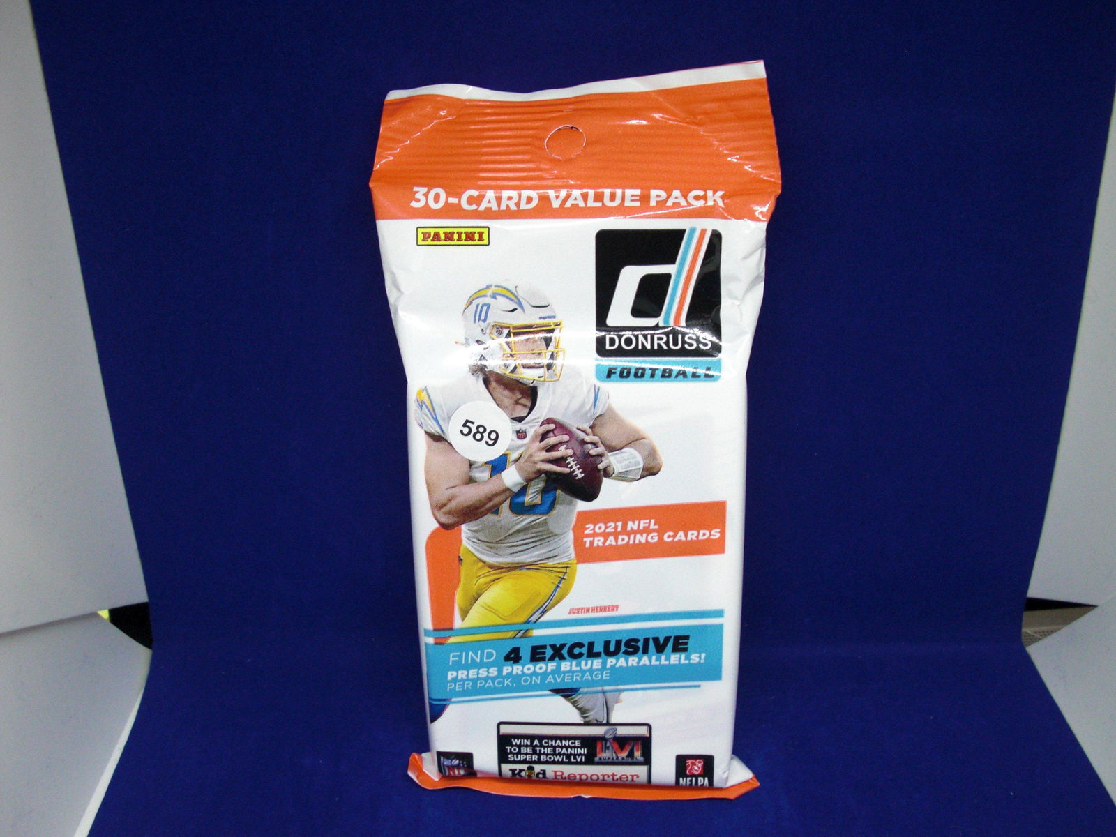2021 Donruss football sealed value cello pack (1 of 1)