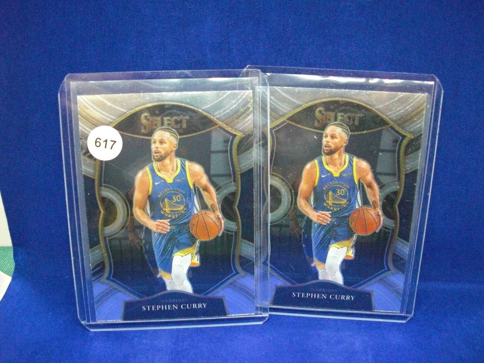 LOT OF 2 SELECT STEPH CURRY CARDS (1 of 1)