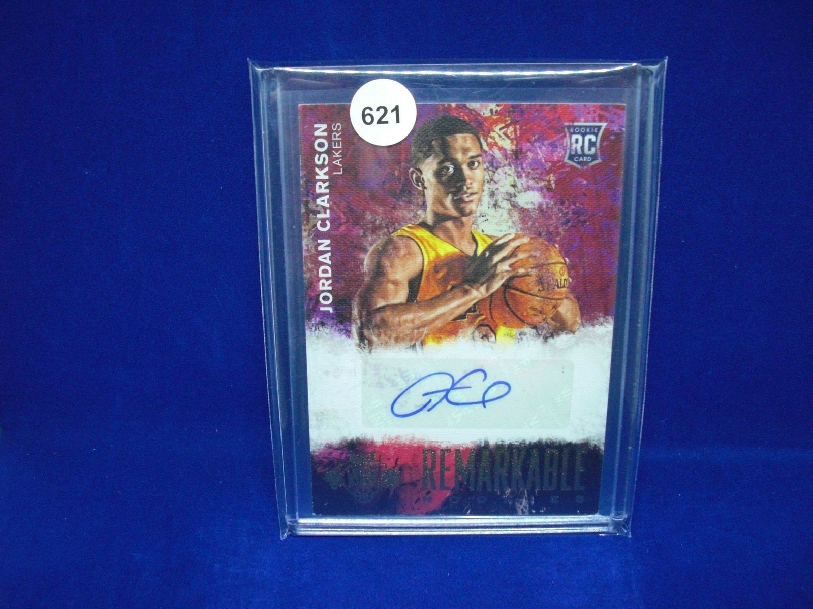 jordan clarkson remarkable rookies auto (1 of 1)