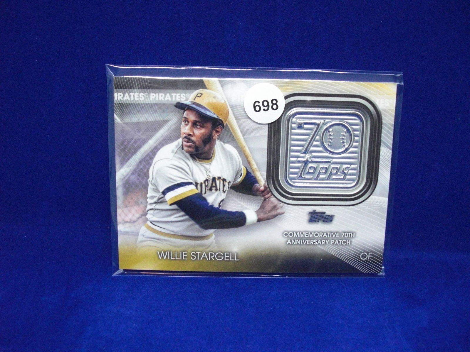 WILLIE STARGELL 70TH ANNIVERSRY RELIC (1 of 1)