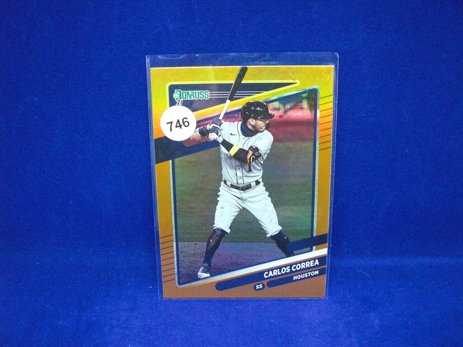 carlos correa orange foil parallel: carlos correa orange foil parallel