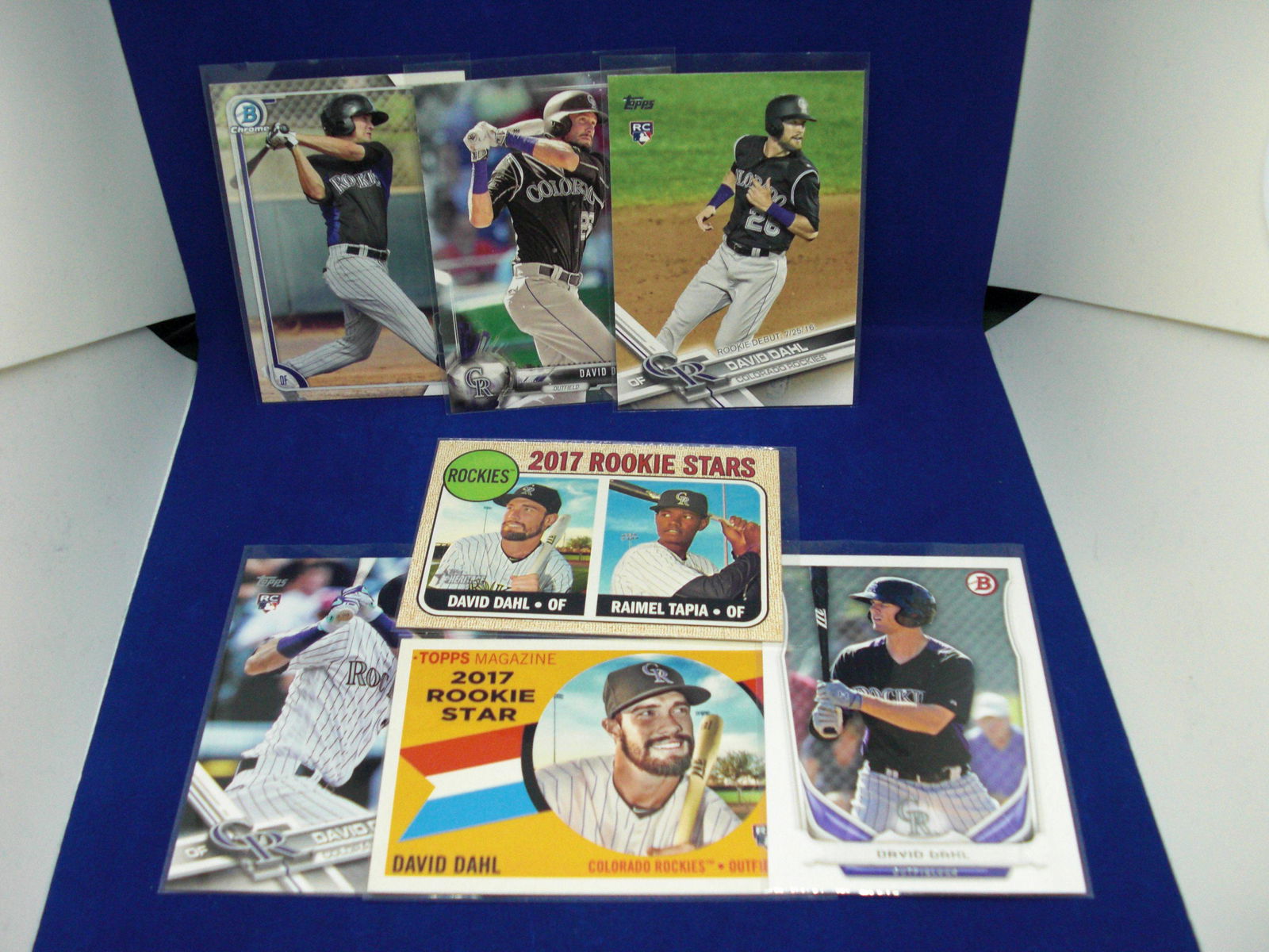 lot of 7 david dahl rookies (1 of 1)