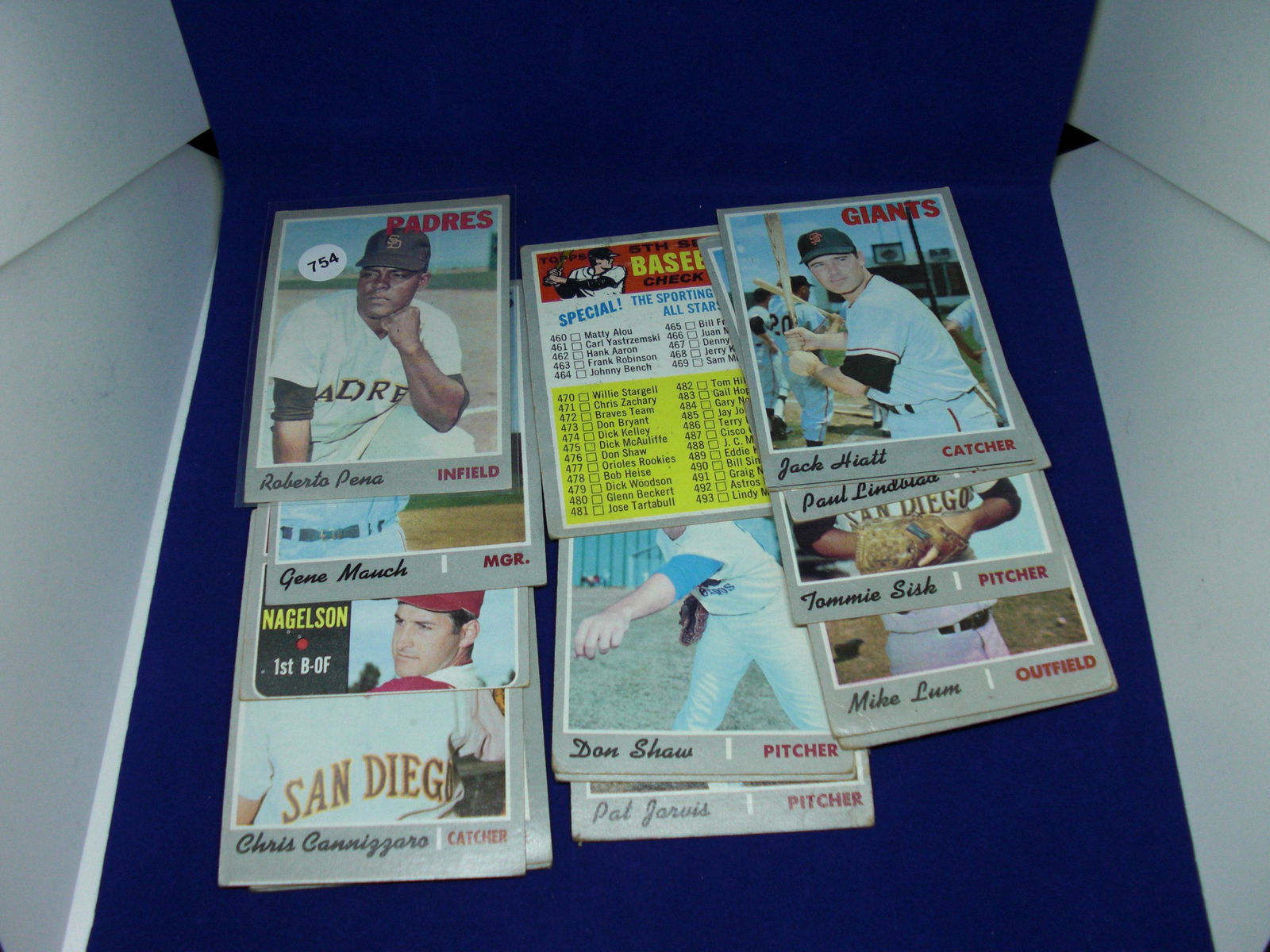 lot of 15 vintage 1970 topps baseball cards vgex (1 of 1)