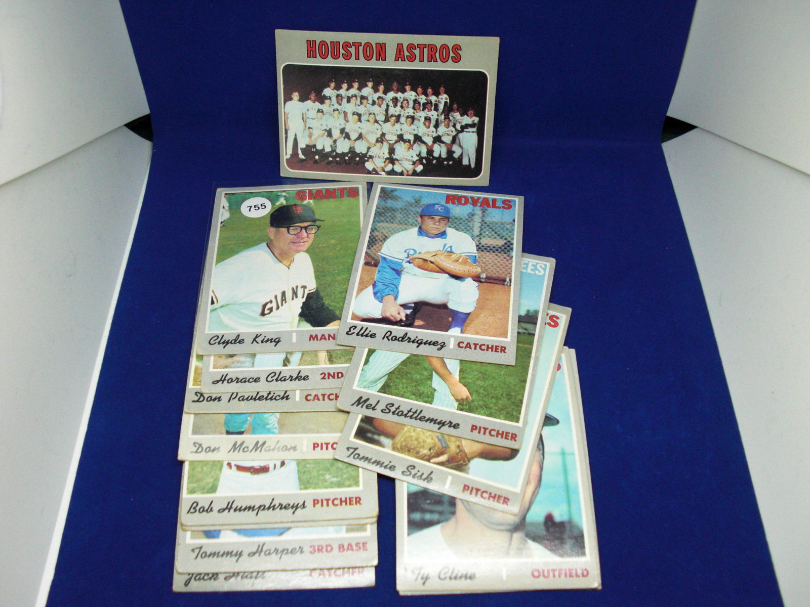 lot of 15 vintage 1970 topps baseball cards vgex (1 of 1)