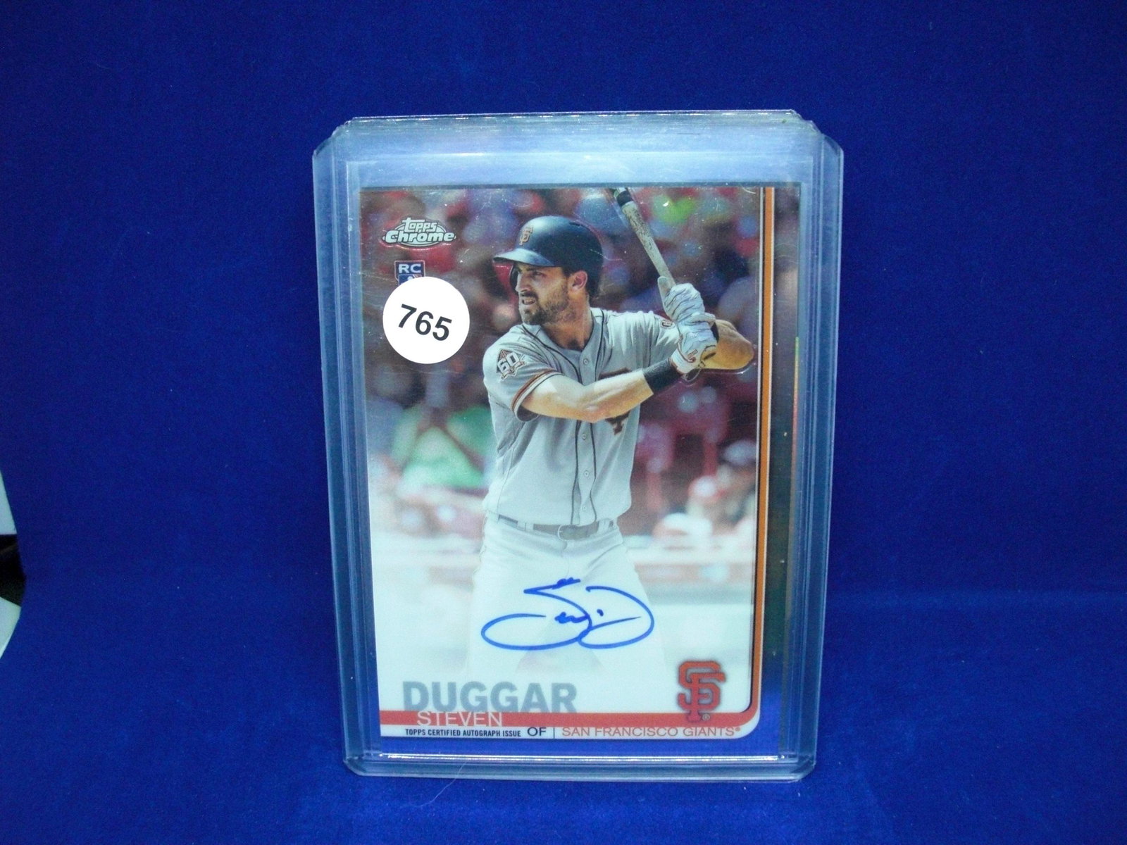 2019 topps chrome steve duggar rookie auto: 2019 topps chrome steve duggar rookie auto