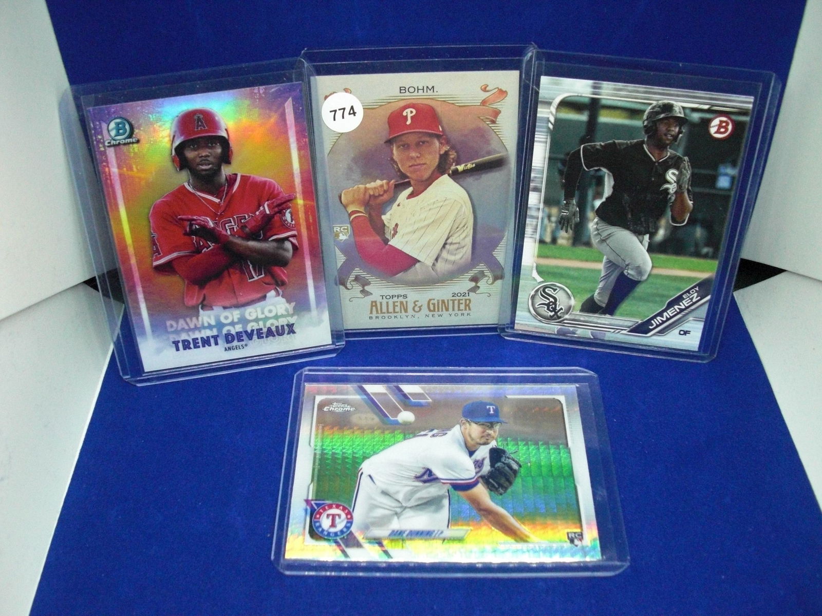 lot of 4 baseball rookies (1 of 1)