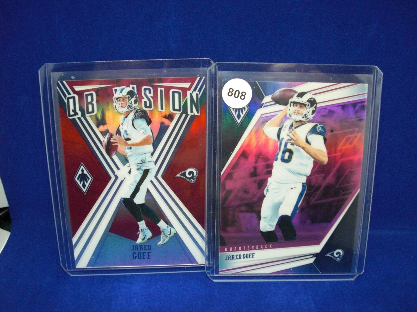 lot of 2 jared goff short prints (1 of 1)