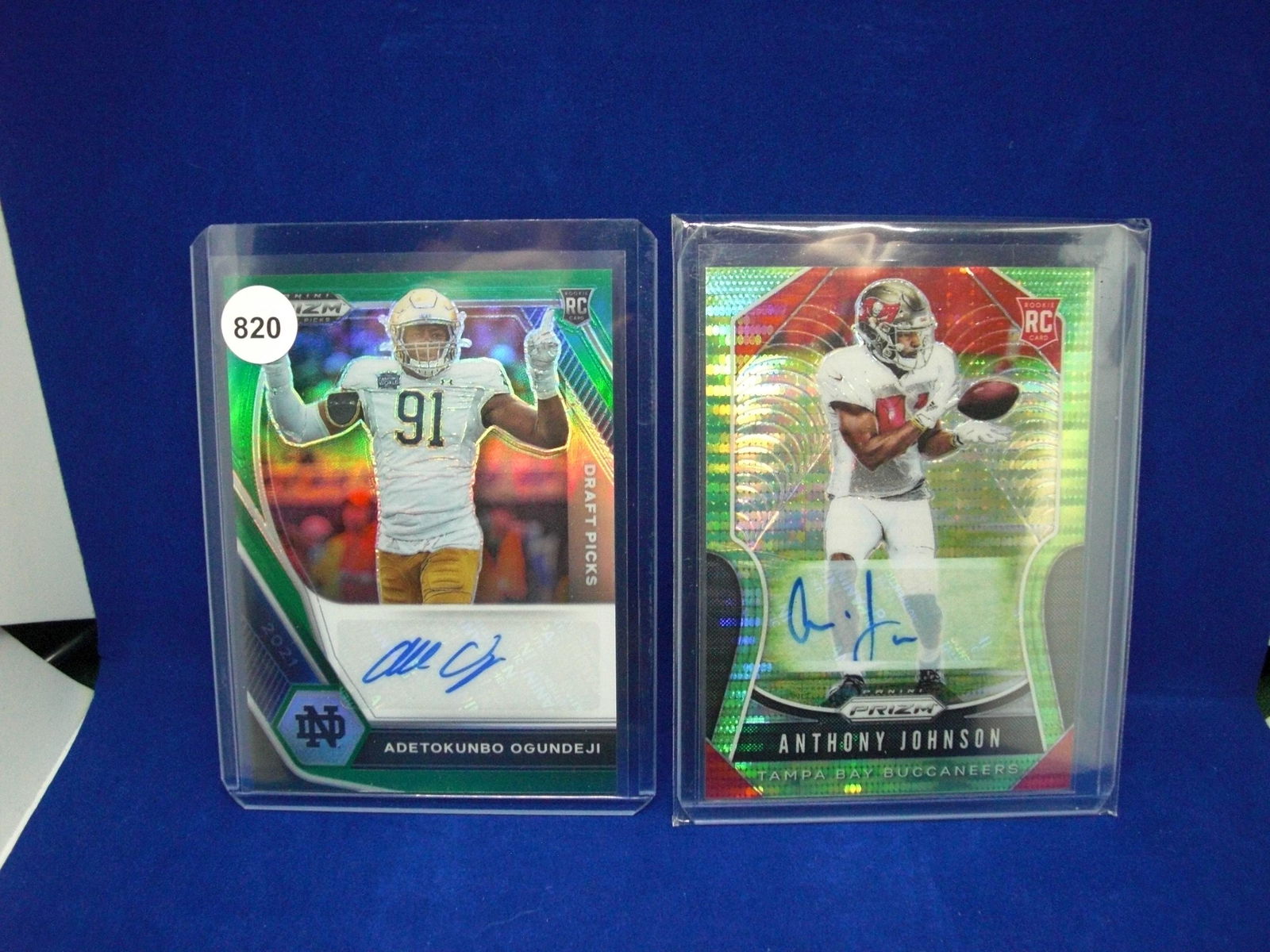 panini prizm football rookie autos (1 of 1)