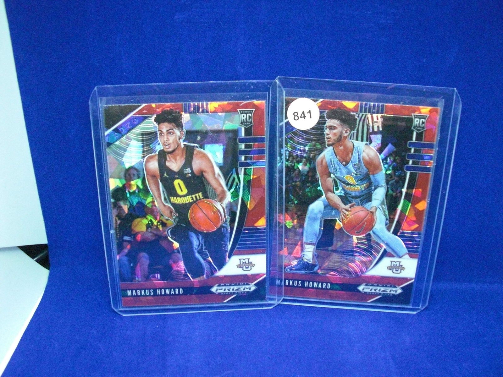 markus howard red cracked ice prizm rookies (1 of 1)