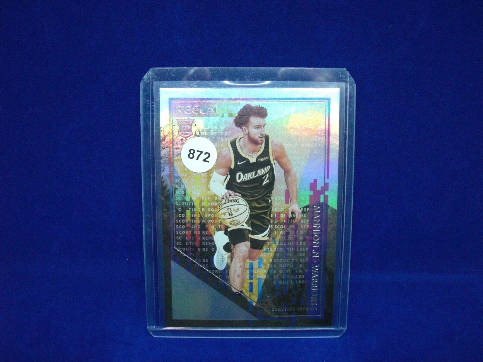 nico mannion recon rookie (1 of 1)