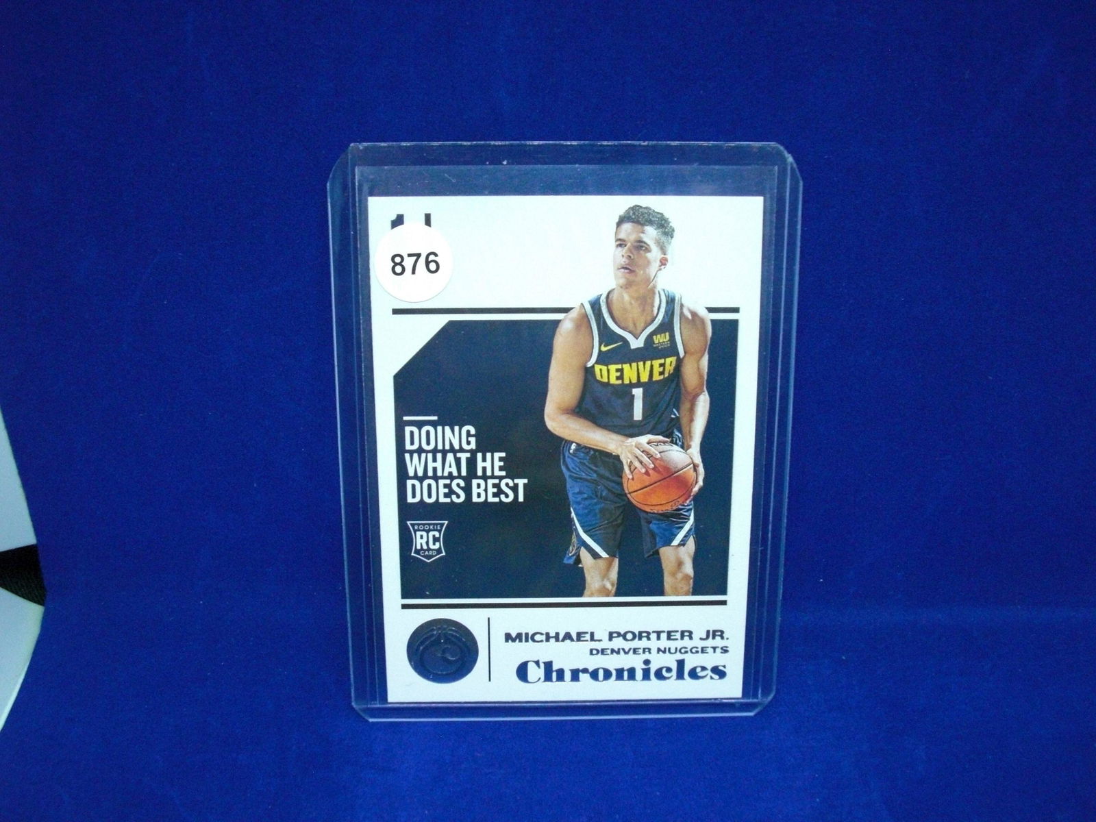 michael porter jr rookie card (1 of 1)