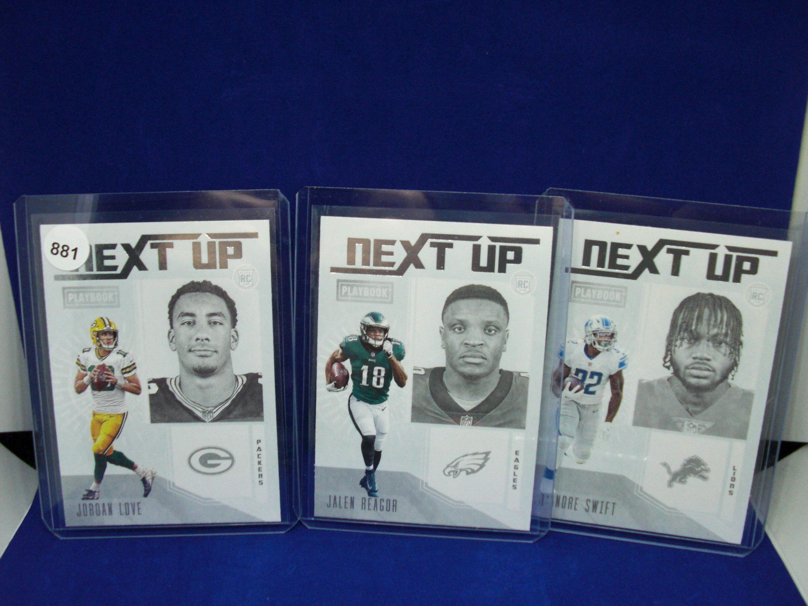 lot of 3 next up rookie insert cards (1 of 1)