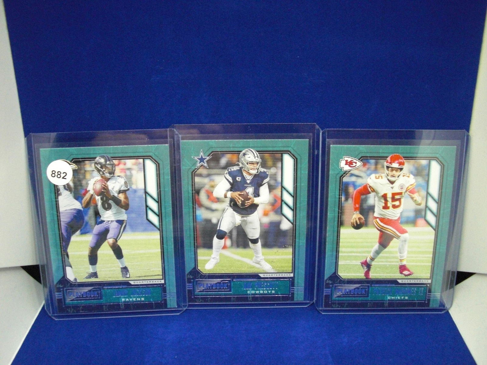 lamar jackson, patrick mahomes II, dak prescott 2021 (1 of 1)