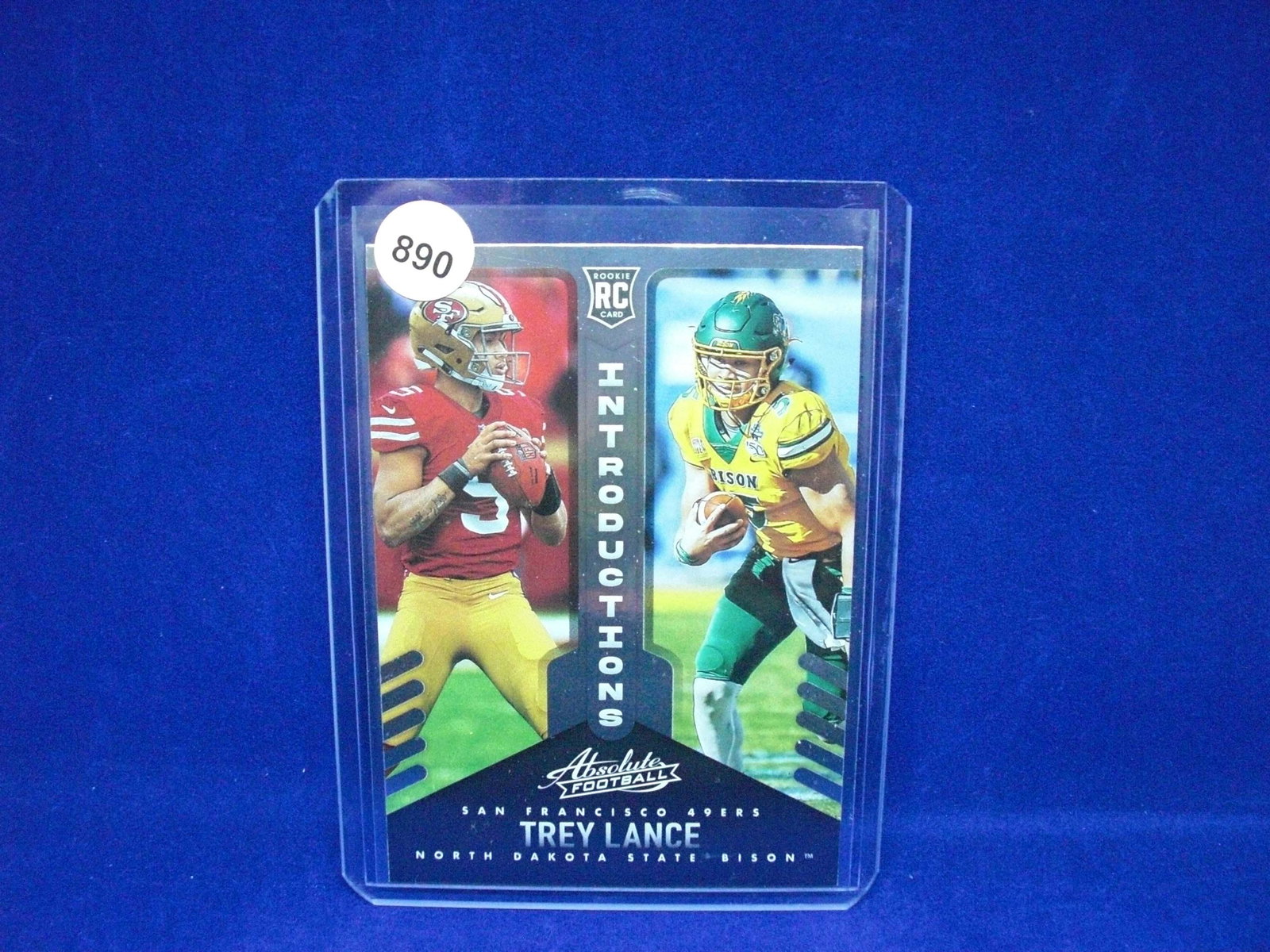 trey lance rookie insert: trey lance rookie insert