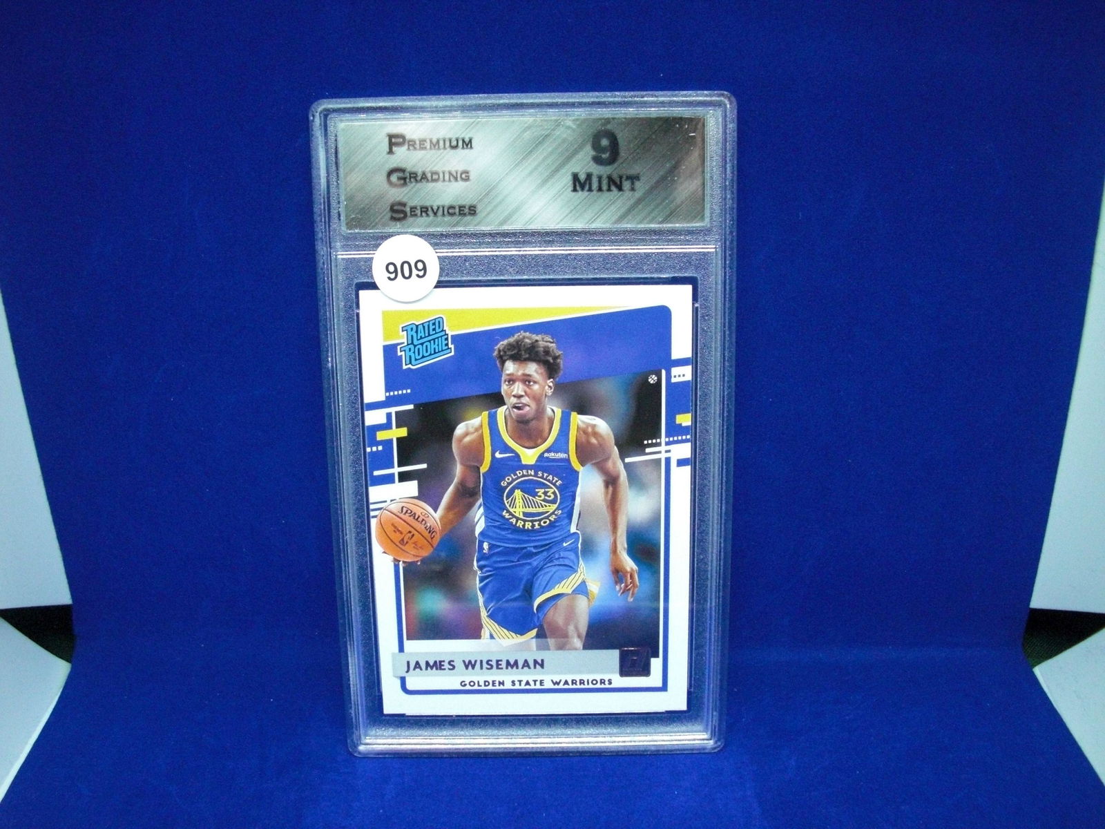 PGS graded 9 james wiseman rated rookie (1 of 1)