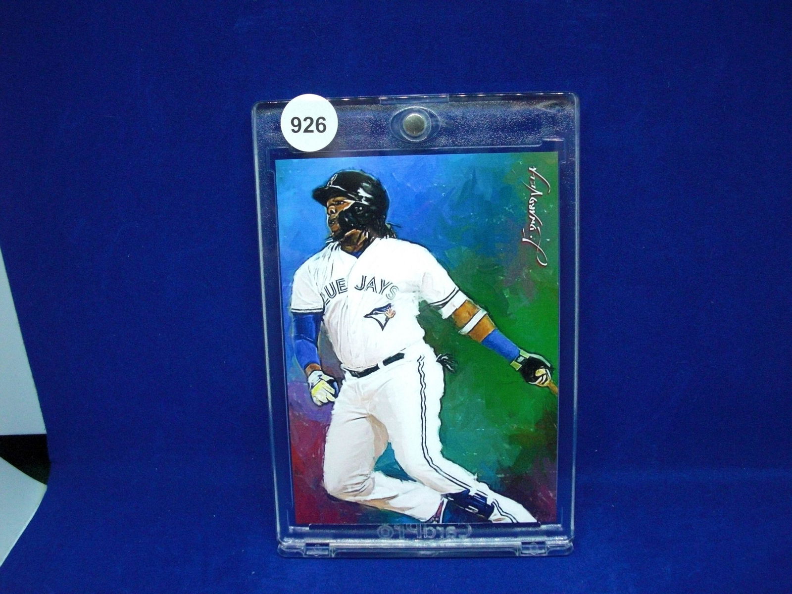 Vladimir Guerrero Jr. limited edition sketch card (1 of 2)