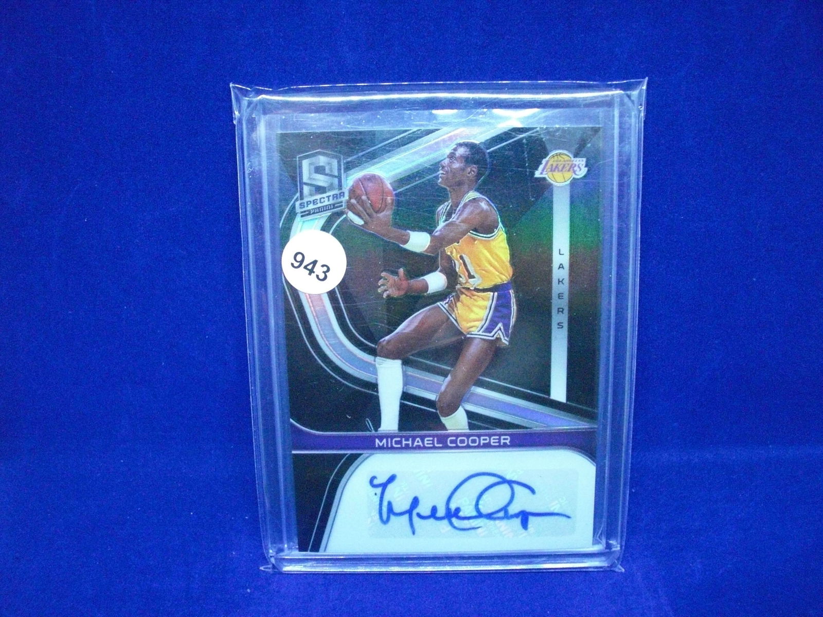 michael cooper spectra autographed card 07/99 (1 of 1)
