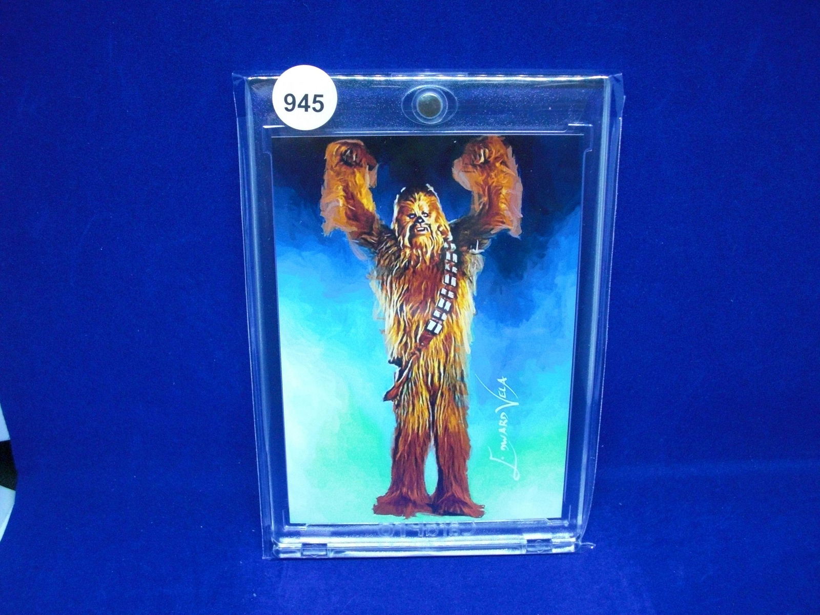 chewbacca #3 limited edition sketch card 97/100 (1 of 2)