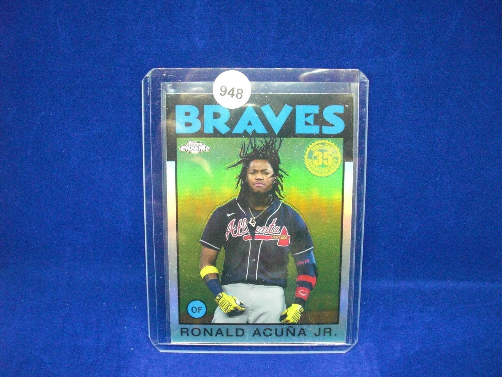 ronald acuna jr 1986 style refractor (1 of 1)