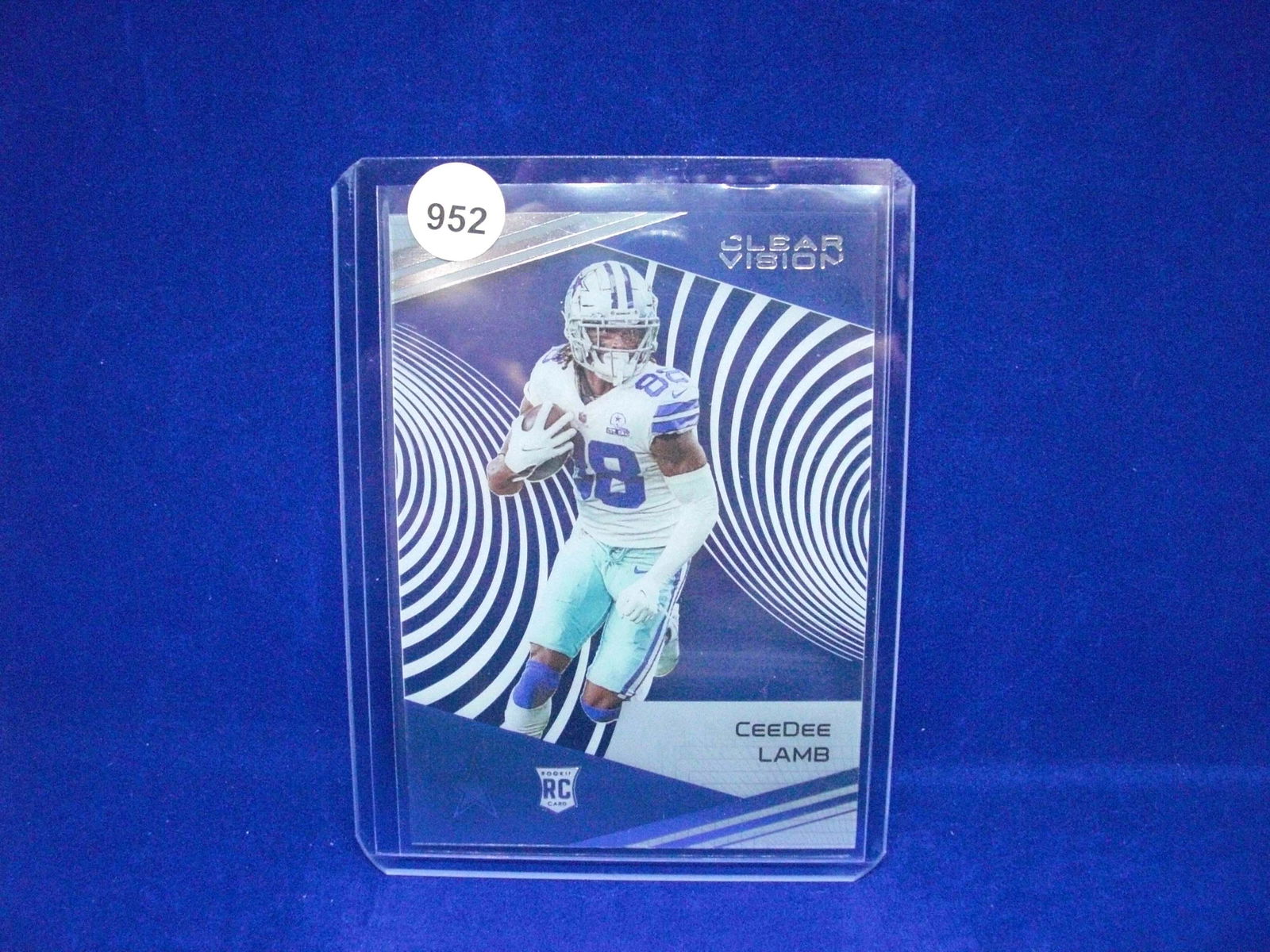 ceedee lamb clear vision rookie card (1 of 1)