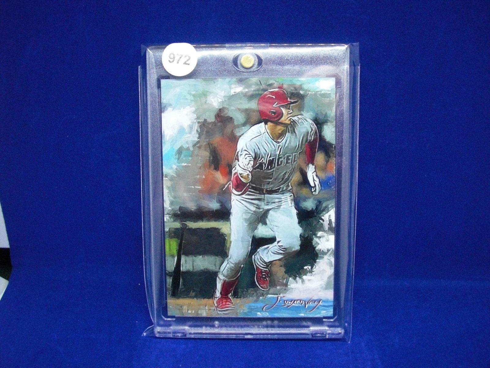 MVP shohei ohtani limited edition sketch card numbered (1 of 2)