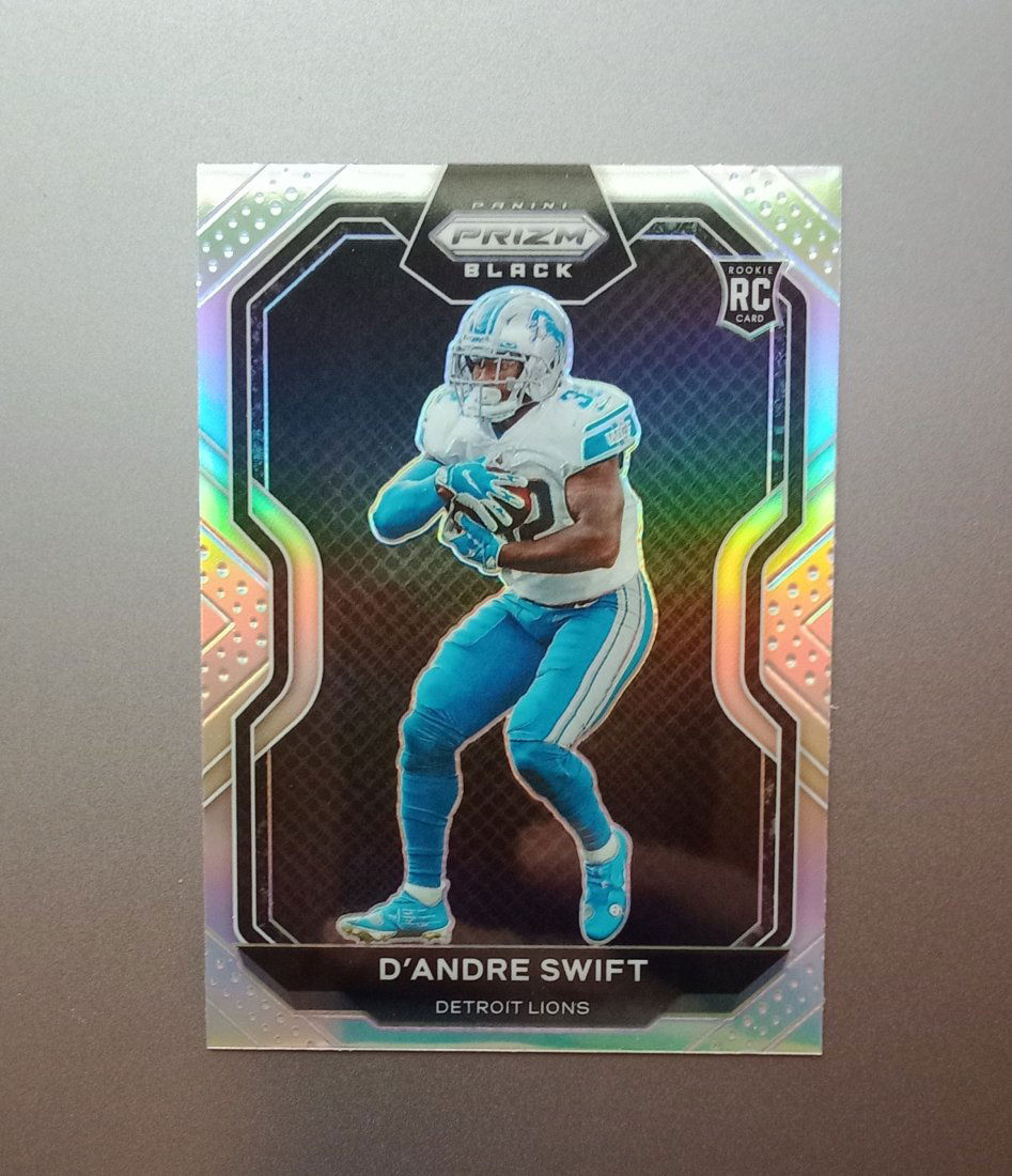 Dandre Swift prizm black rookie Silver prizm (1 of 1)