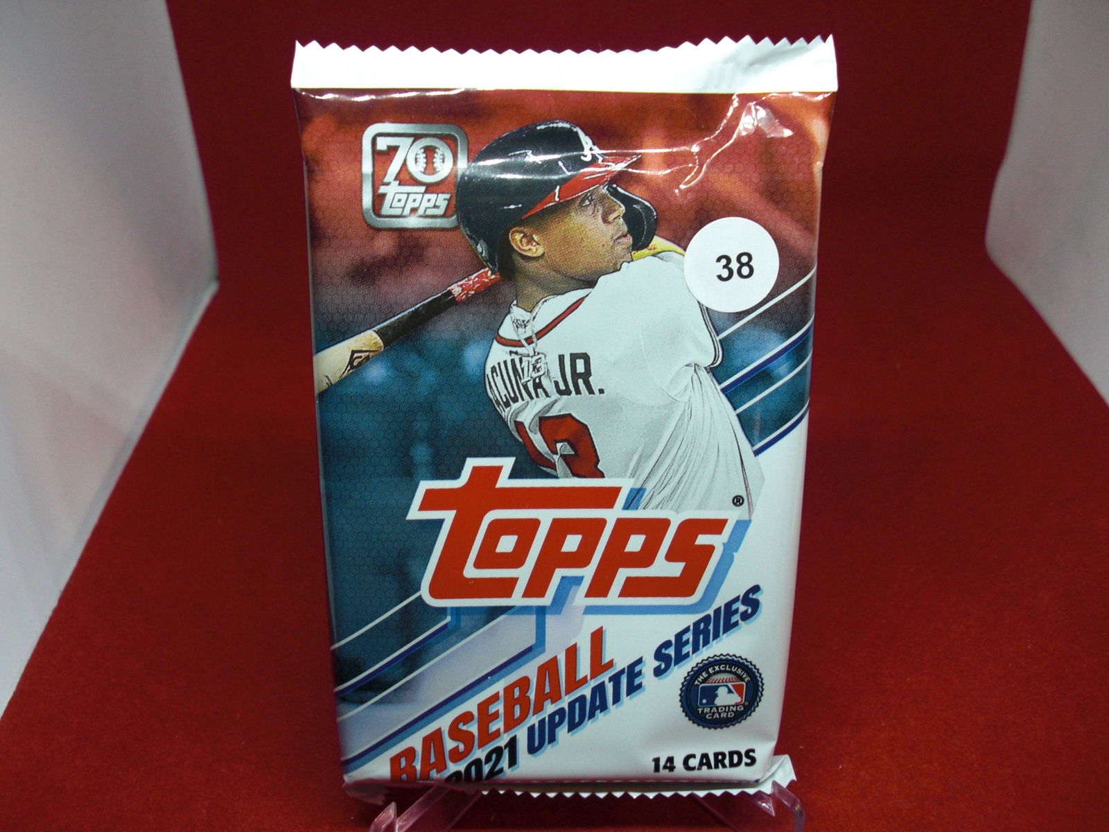 2021 topps update series baseball sealed pack (1 of 1)