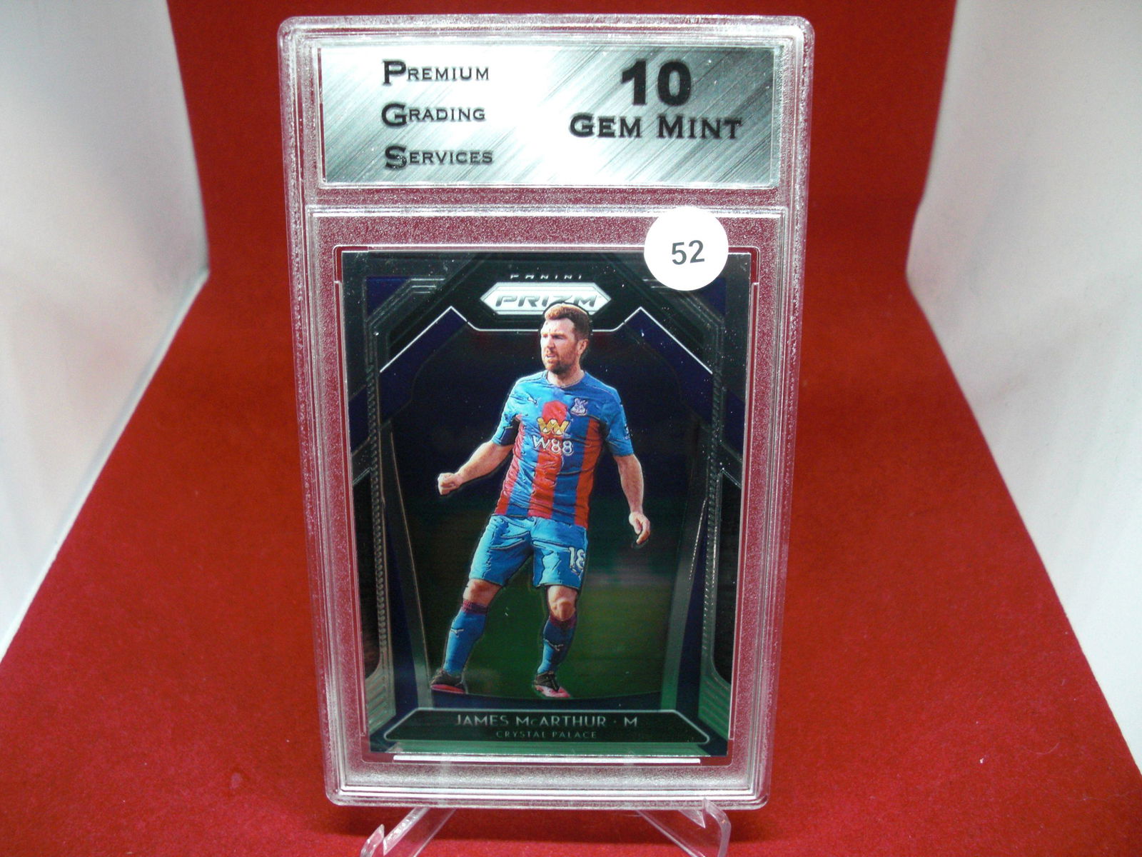 PGS Gem 10 james mcarthur prizm soccer (1 of 1)