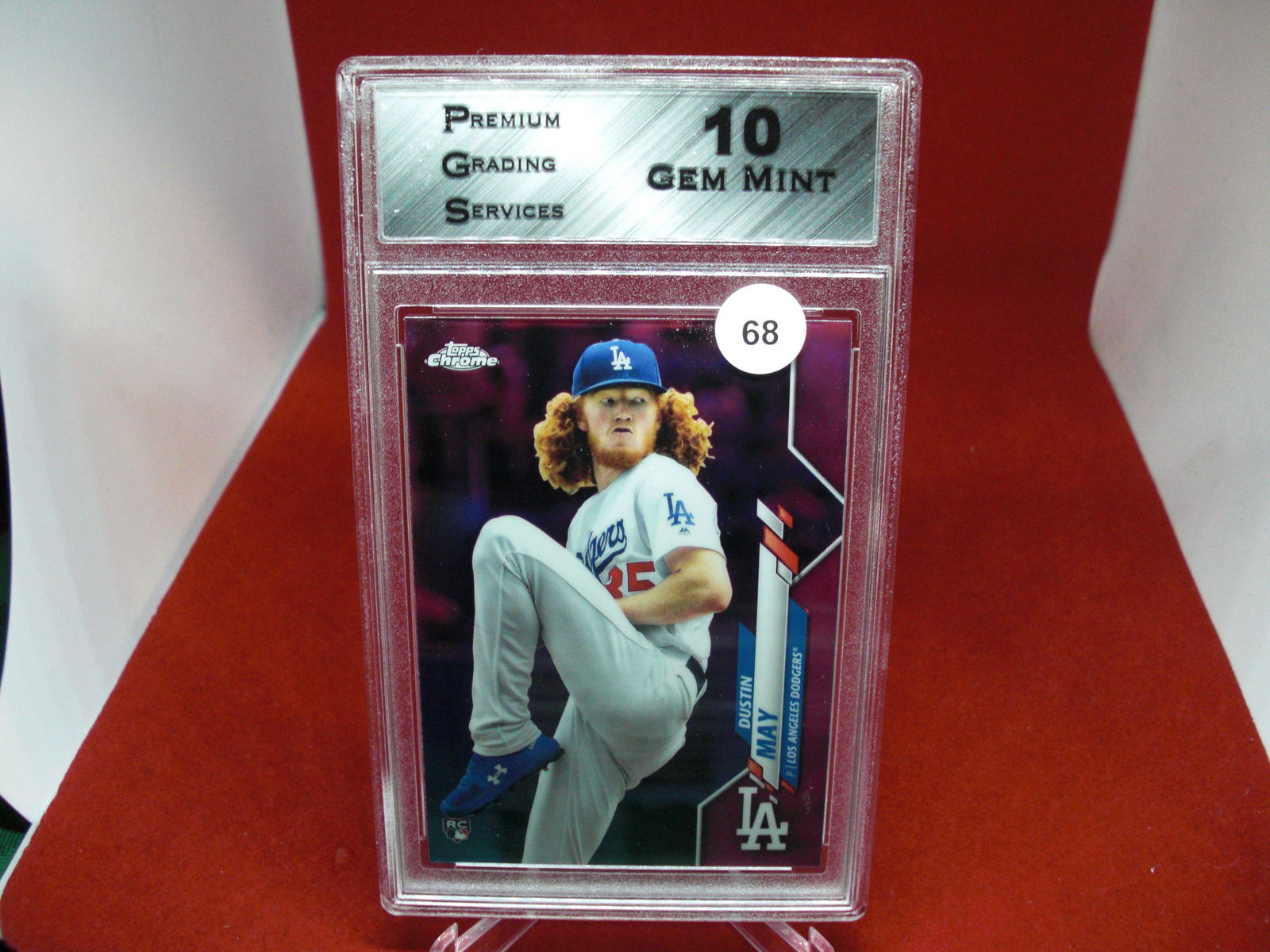 PGS Gem 10 dustin mays pink refractor rc (1 of 1)