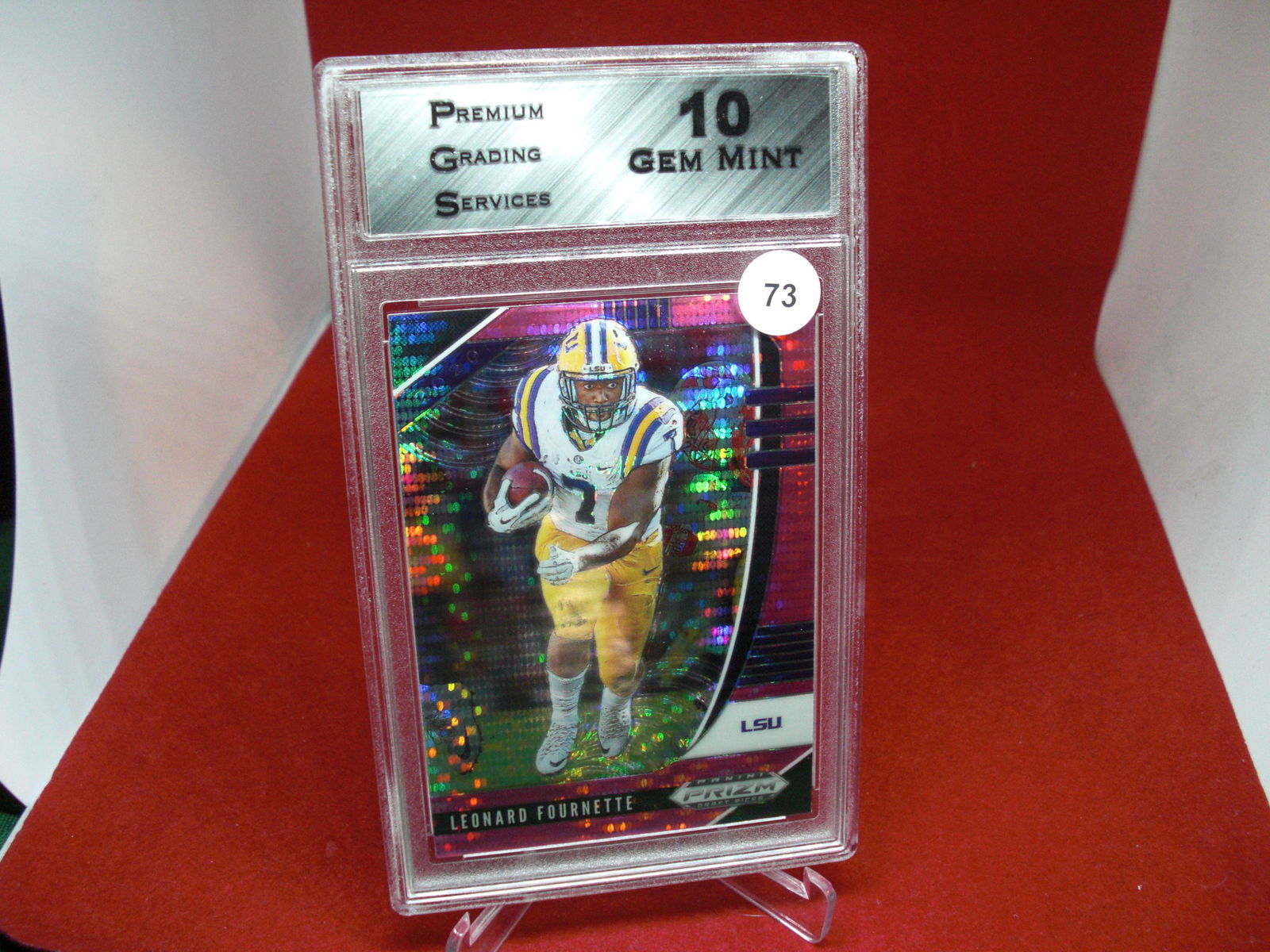 PGS Gem 10 leonard fournette pink hyper prizm (1 of 1)