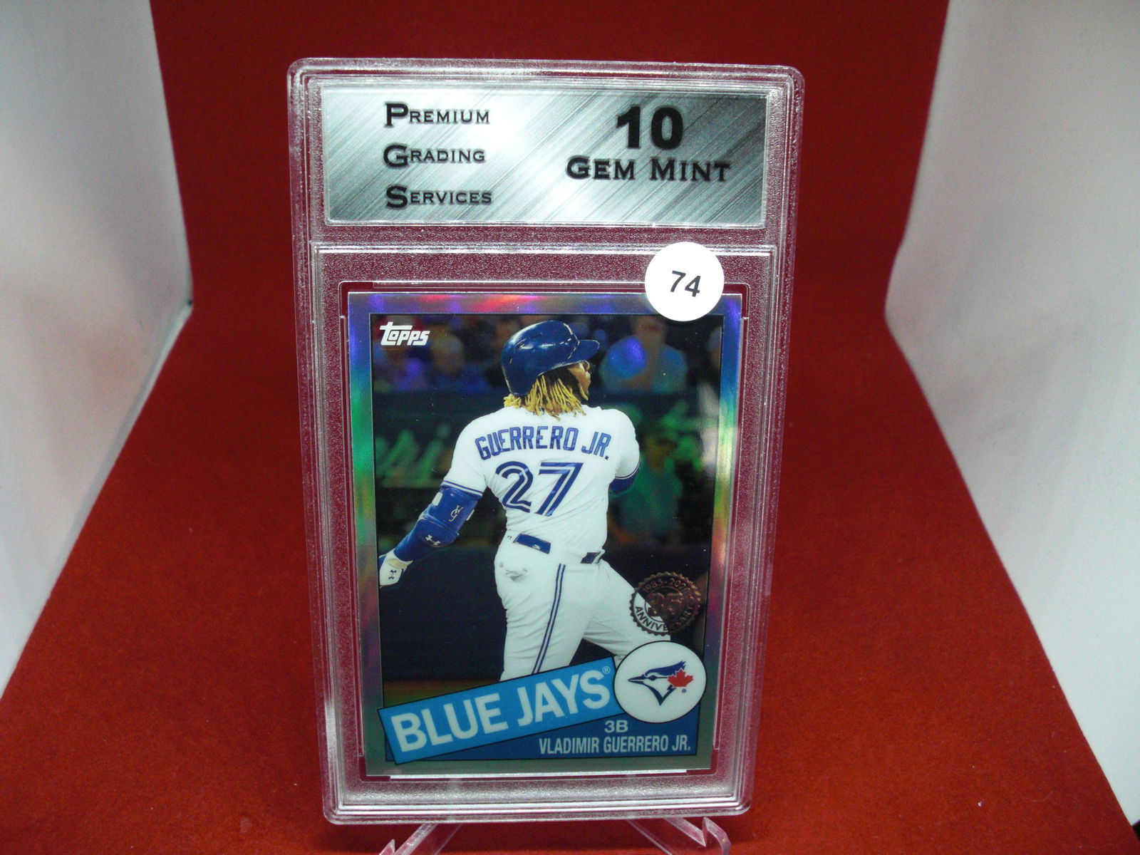 PGS Gem 10 vladimir guerrero jr refractor (1 of 1)