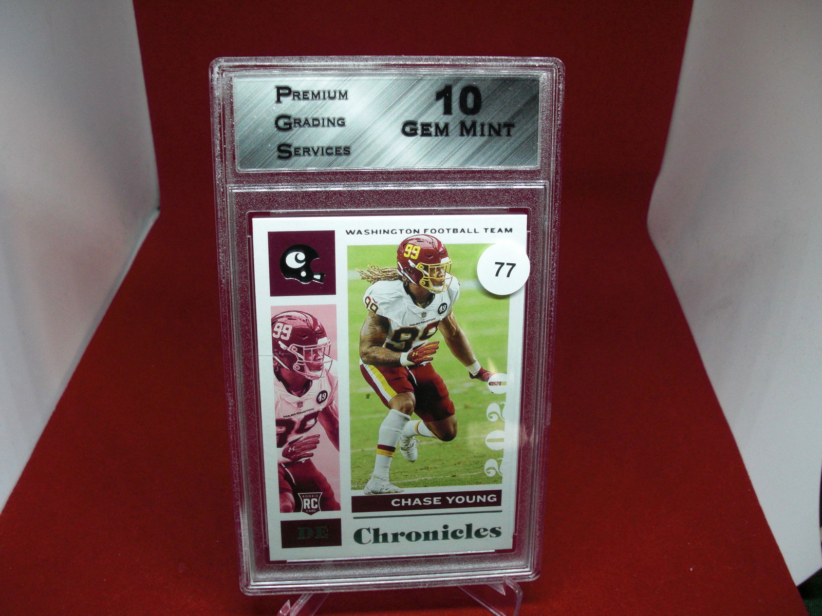 PGS Gem 10 chase young rookie (1 of 1)