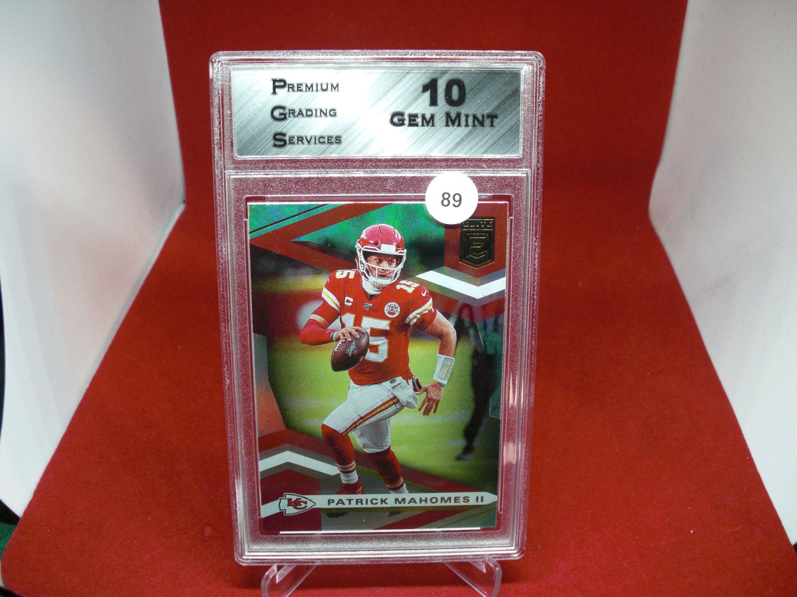 PGS Gem 10 patrick mahomes II elite series (1 of 1)