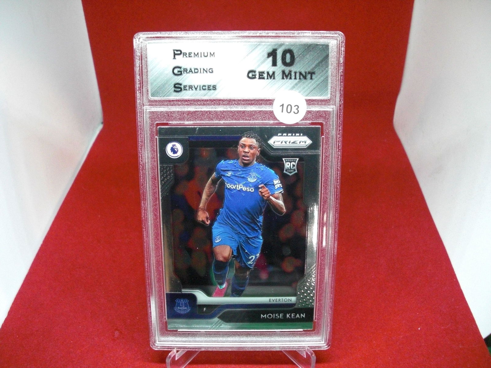 PGS Gem 10 moise kean prizm soccer (1 of 1)