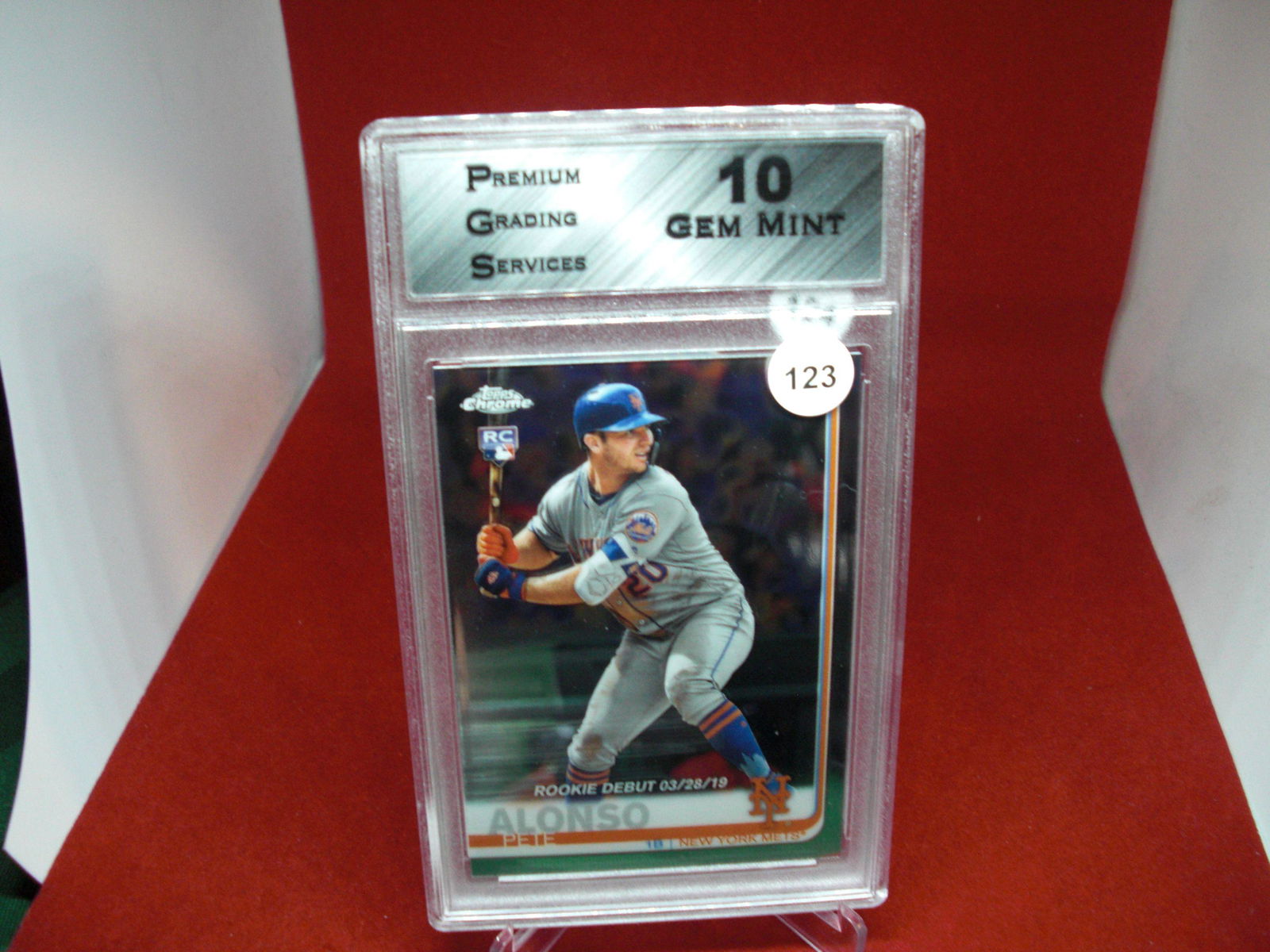 PGS Gem 10 pete alonso rookie debut (1 of 1)