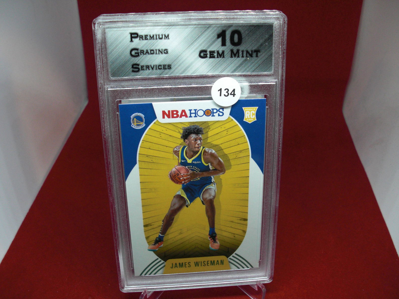 PGS Gem 10 james wiseman rookie (1 of 1)