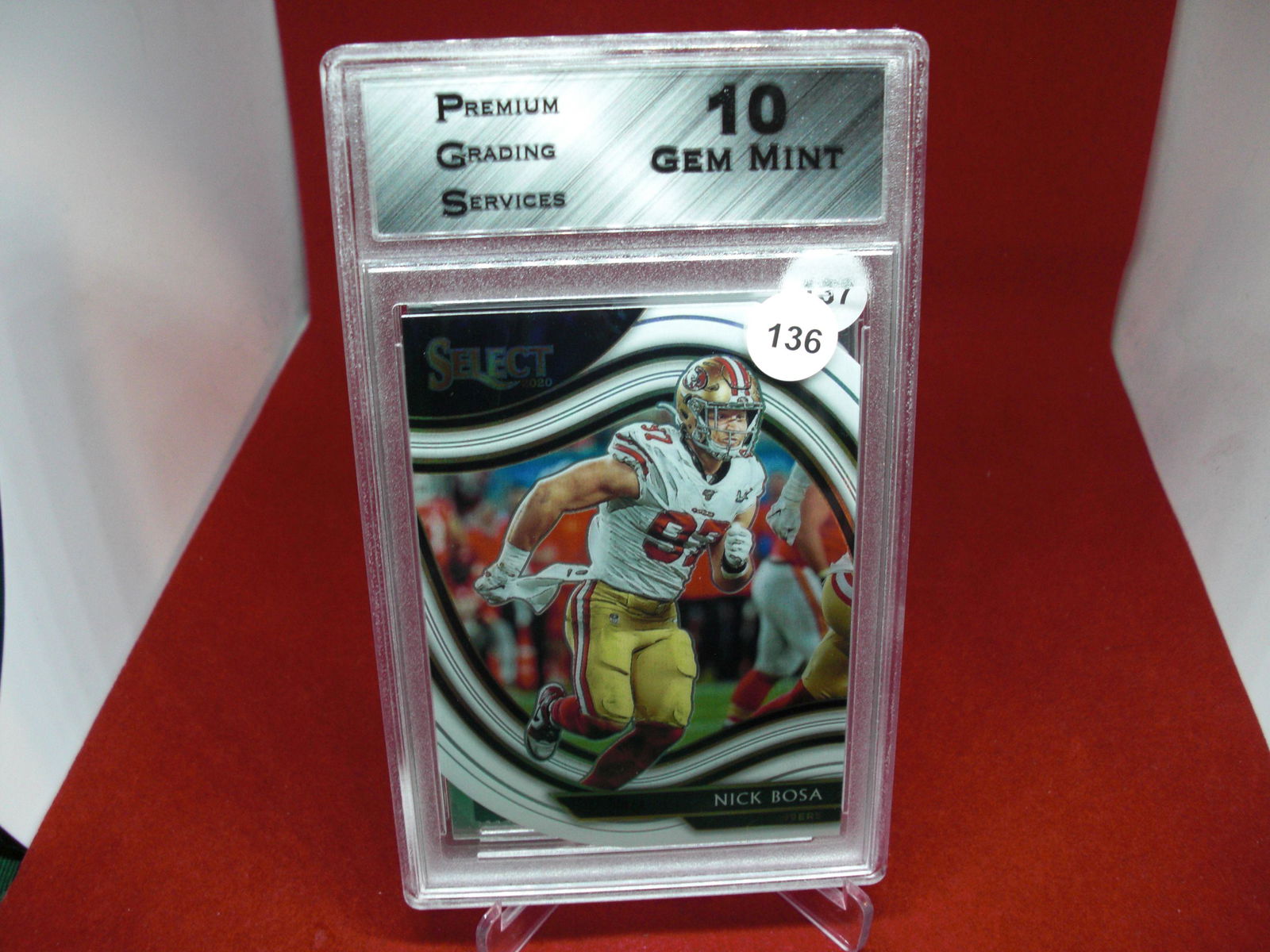 PGS Gem 10 nick bosa white select die cut (1 of 1)