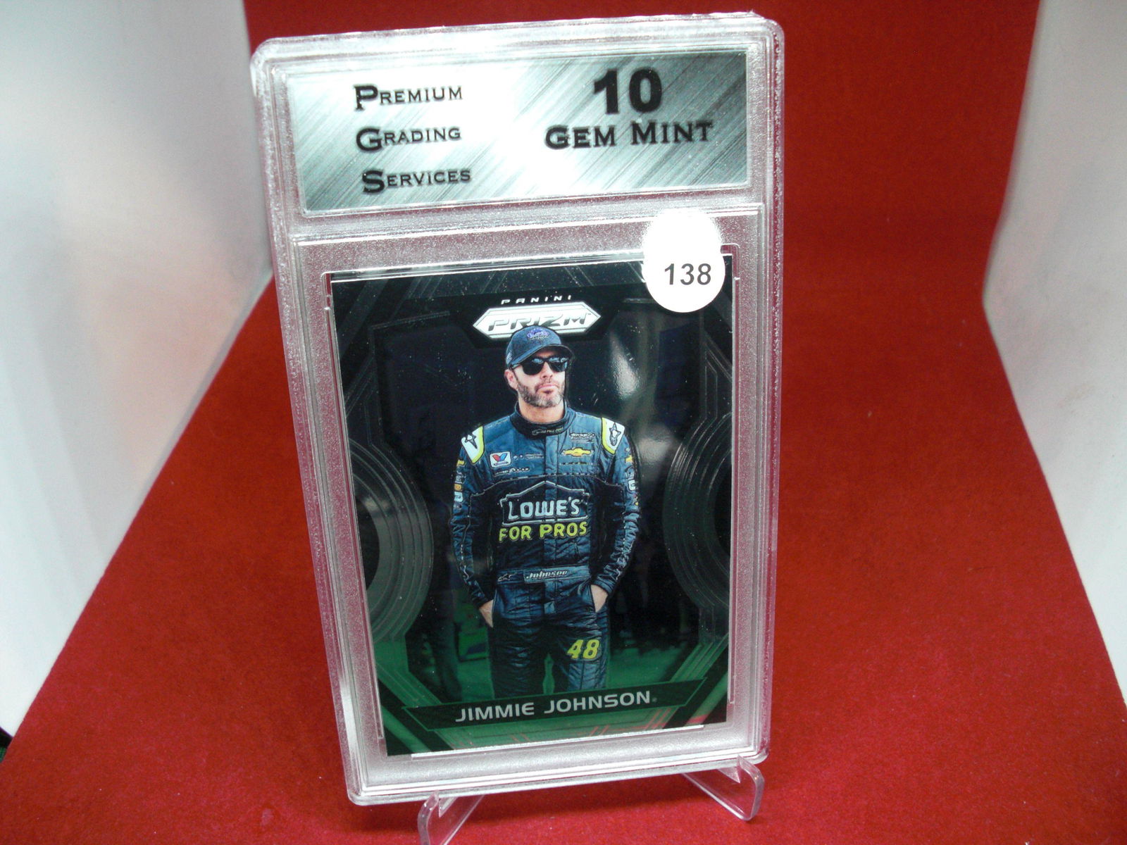 PGS Gem 10 jimmie johnson prizm (1 of 1)