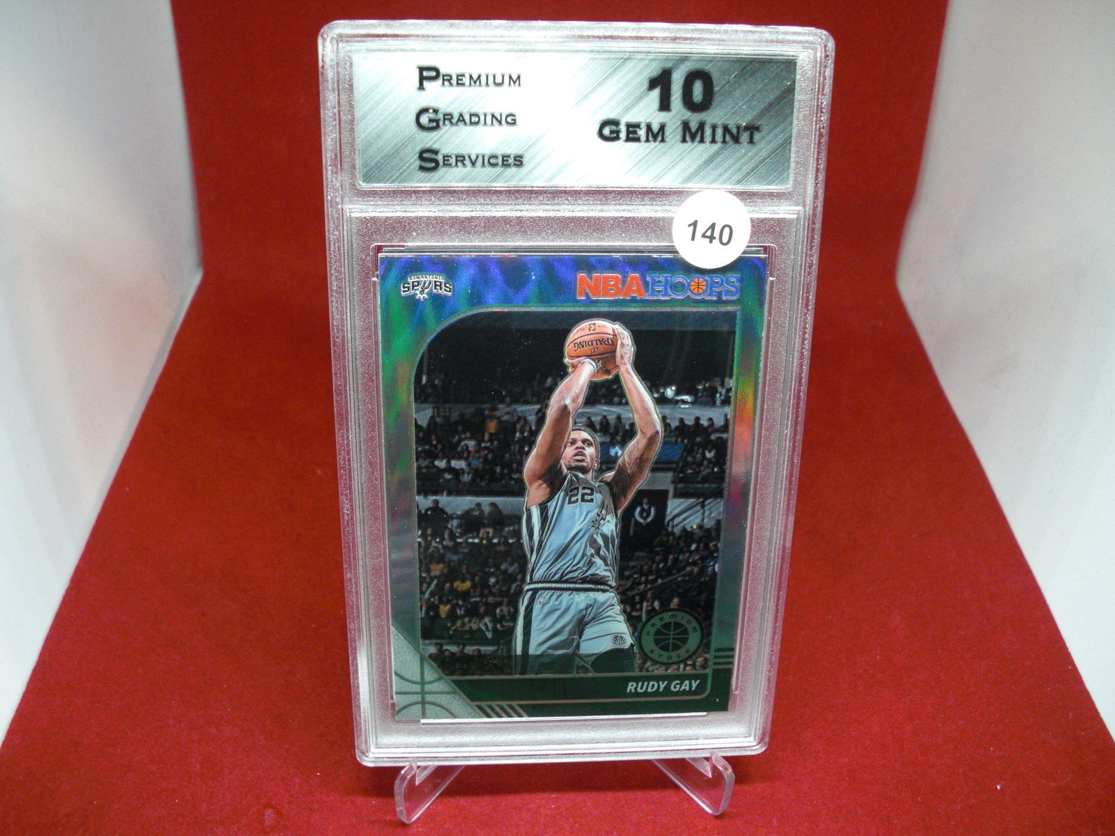 PGS Gem 10 rudy gay silver holo (1 of 1)