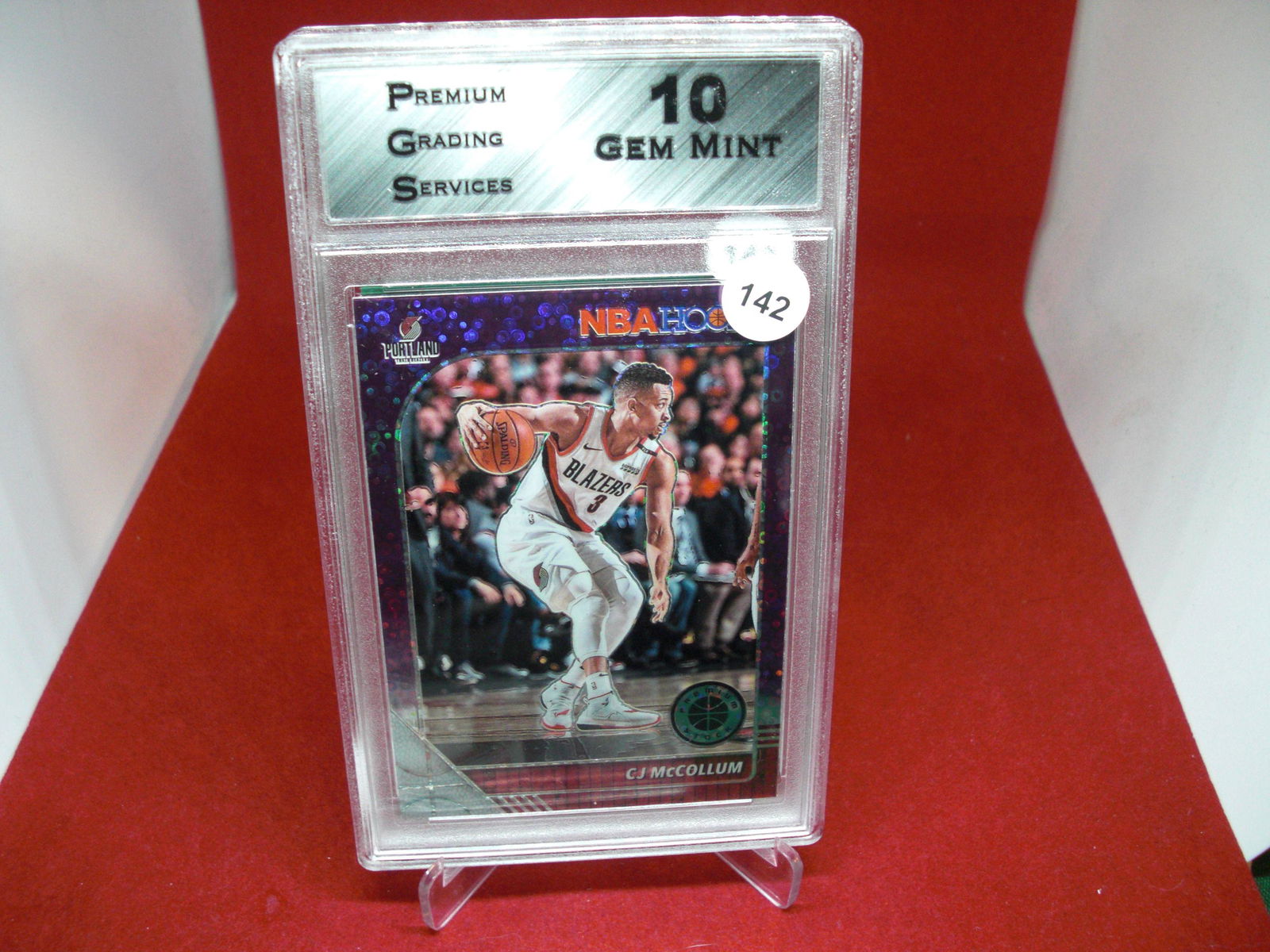 PGS Gem 10 cj mccollum disco prizm (1 of 1)