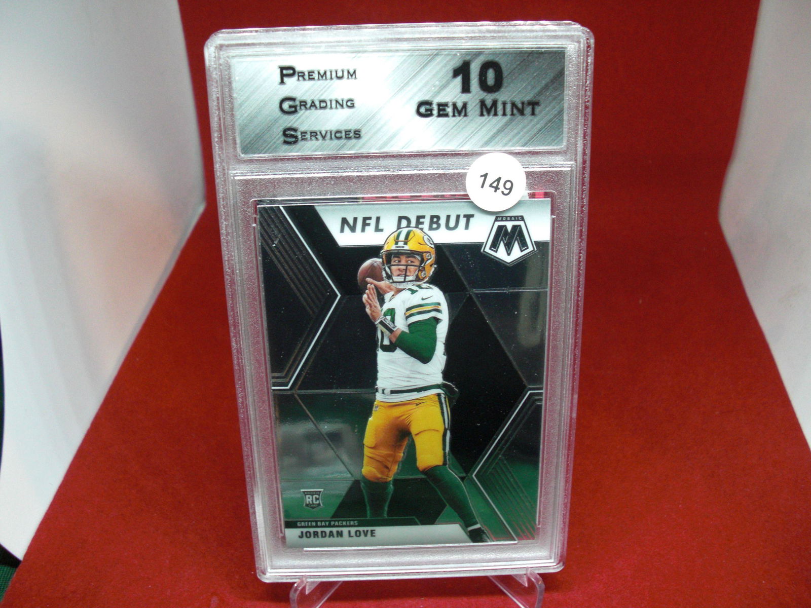 PGS Gem 10 jordan love nfl debut (1 of 1)