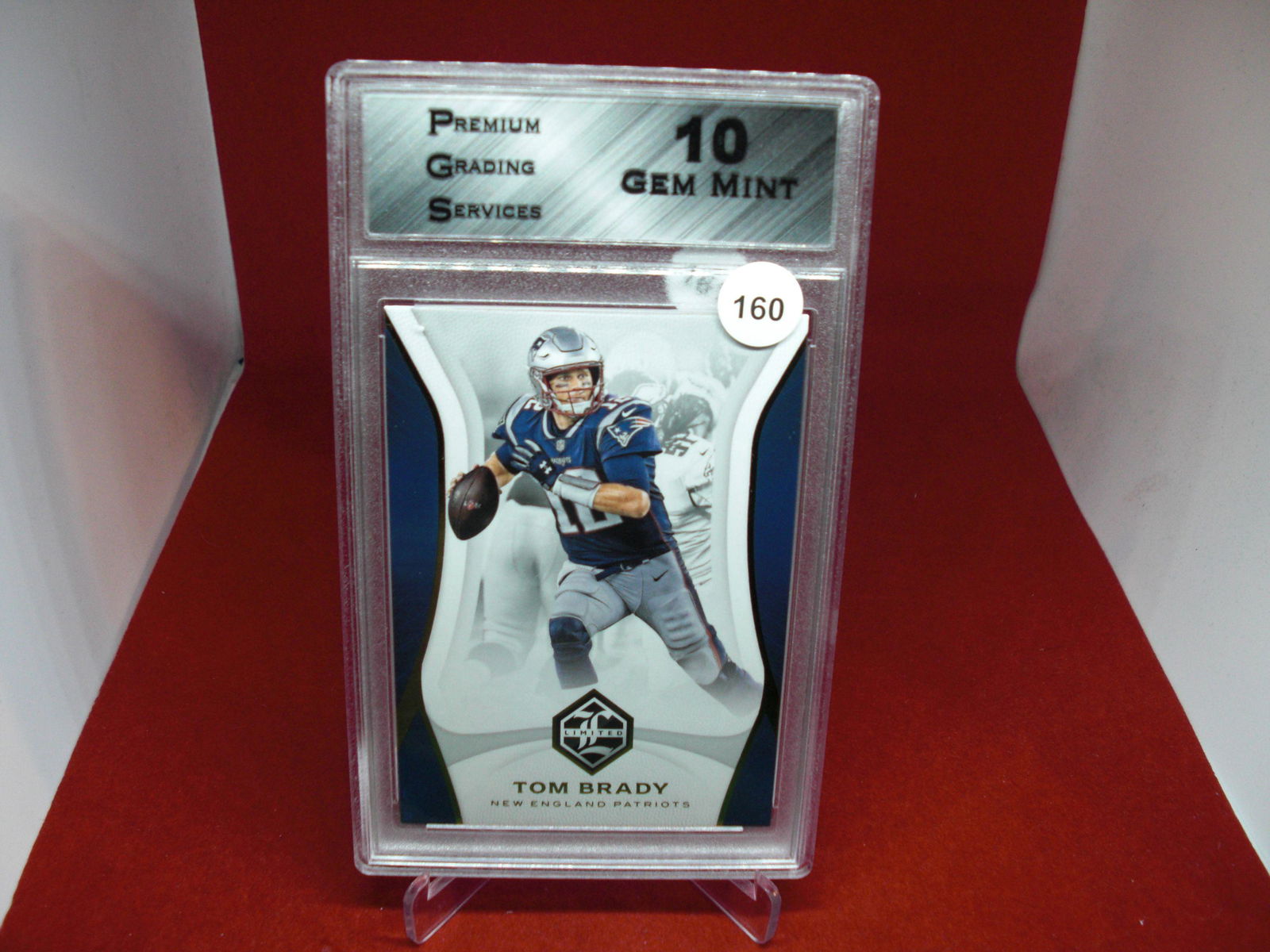 PGS gem 10 tom brady 2018 limited (1 of 1)