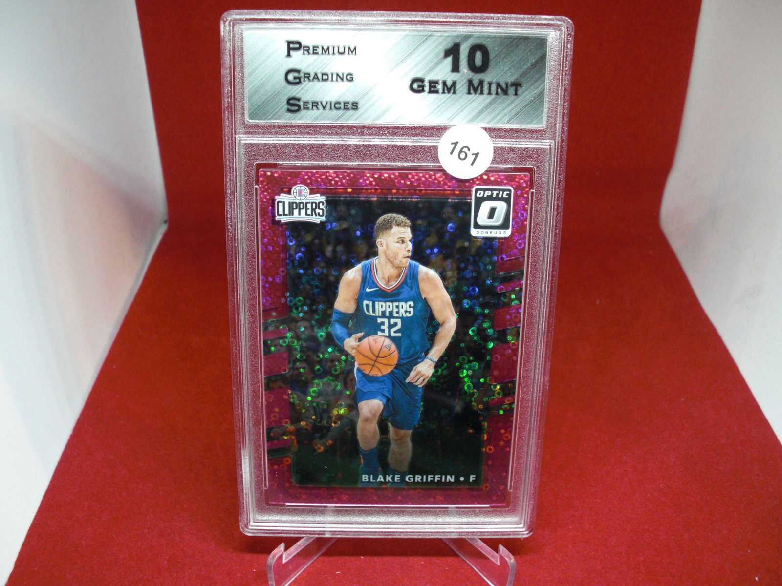 PGS gem 10 blake griffin 18/20 pink optic (1 of 1)