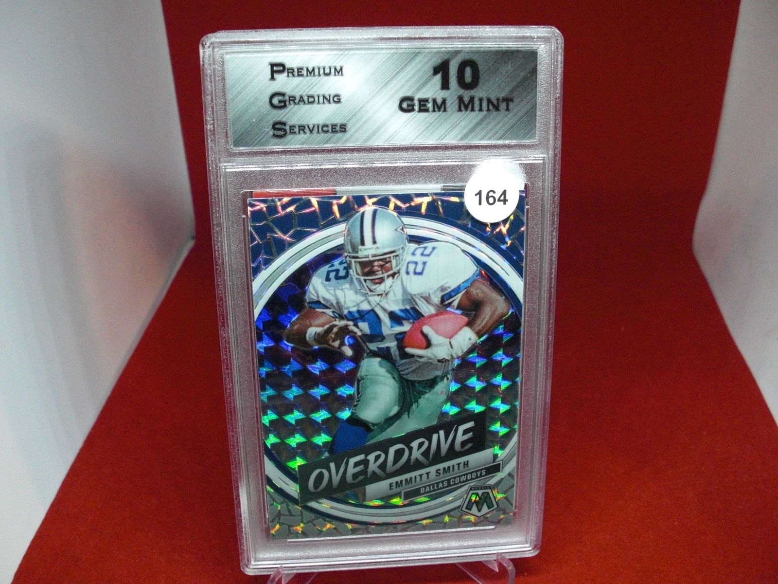 PGS gem 10 emmitt smith mosaic overdrive (1 of 1)