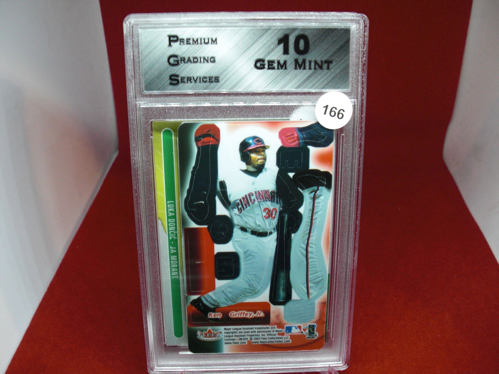 PGS gem 10 fleer ken griffey jr 3-d puzzle (1 of 1)